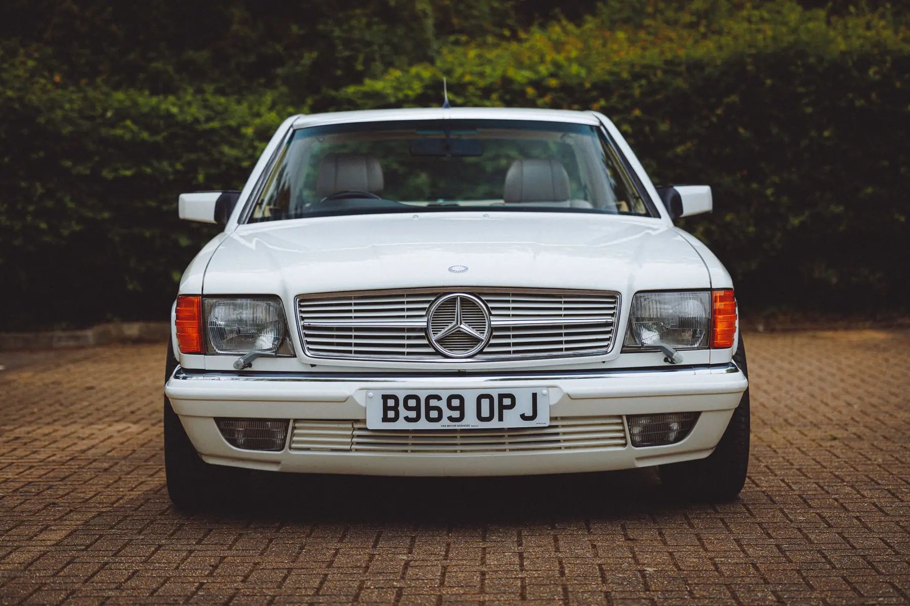 Nothing Screams ’80s Nostalgia Like A Tuned White Mercedes-Benz 500 SEC