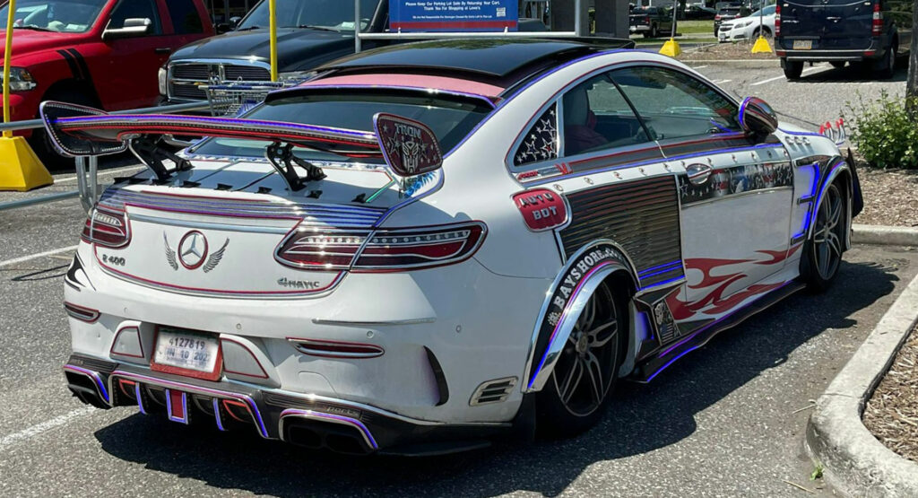  Why Would Anyone Ruin A Mercedes-Benz E400 Coupe Like This?