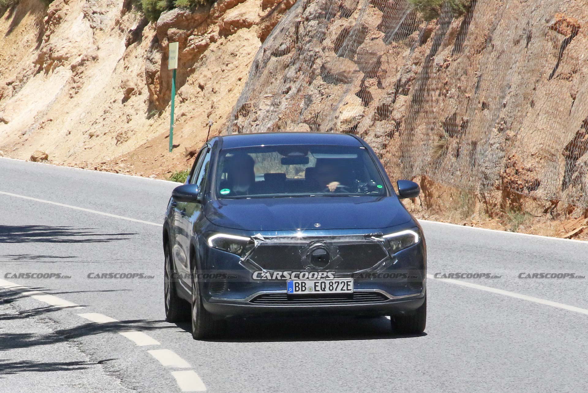 Is Mercedes’ Year-Old EQA EV Getting A Facelift Already?