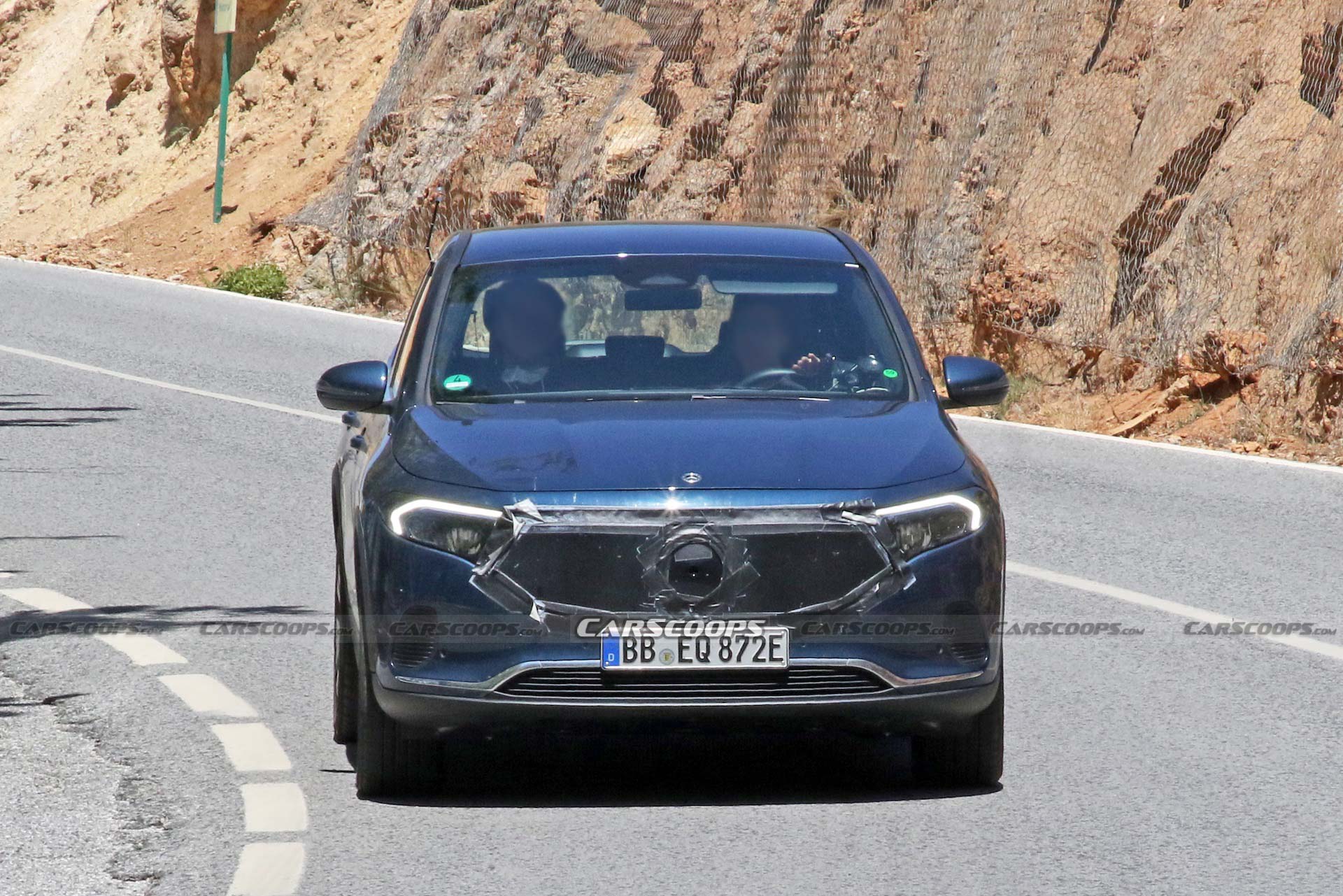 Is Mercedes’ Year-Old EQA EV Getting A Facelift Already?