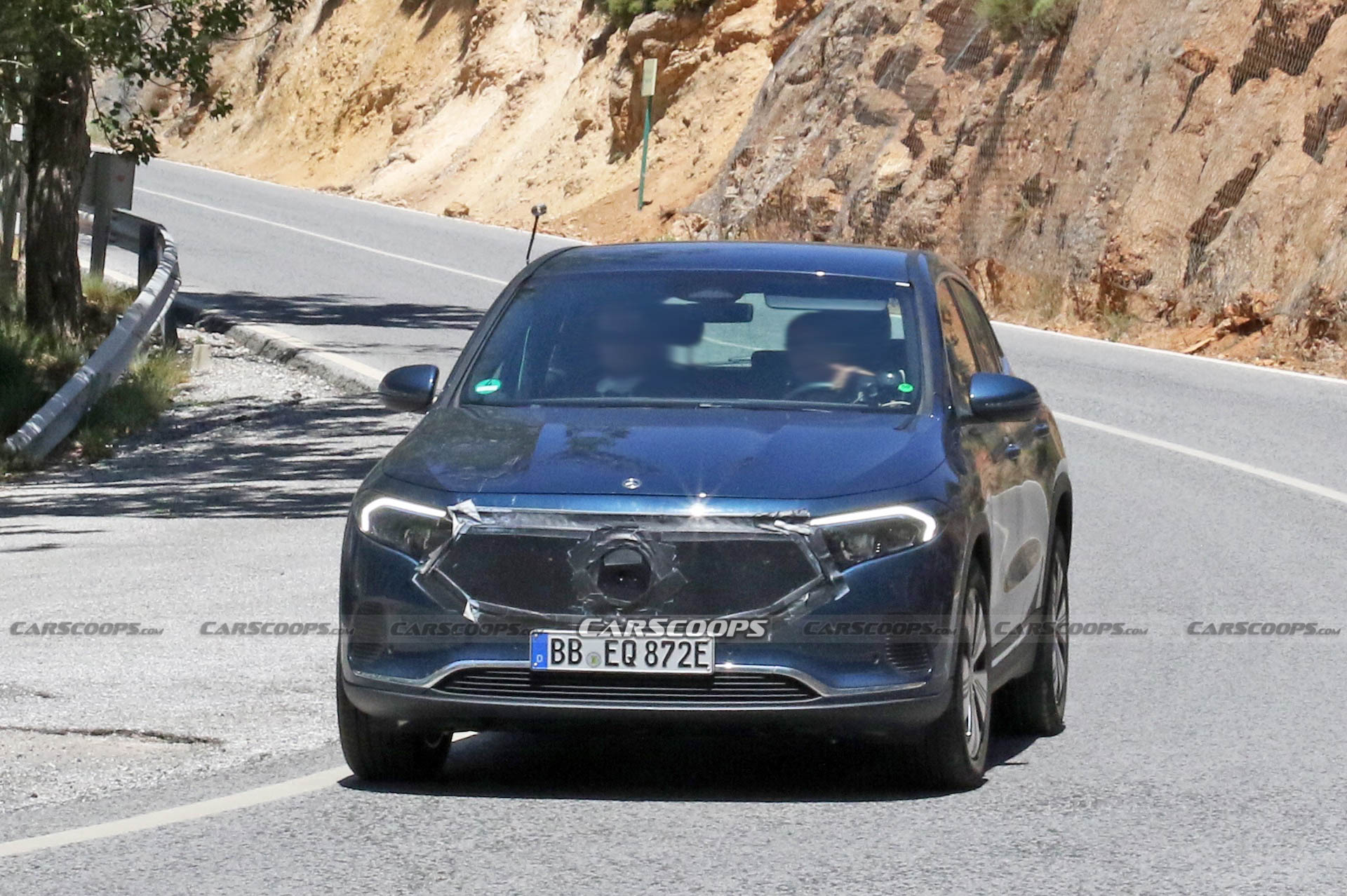 Is Mercedes’ Year-Old EQA EV Getting A Facelift Already?