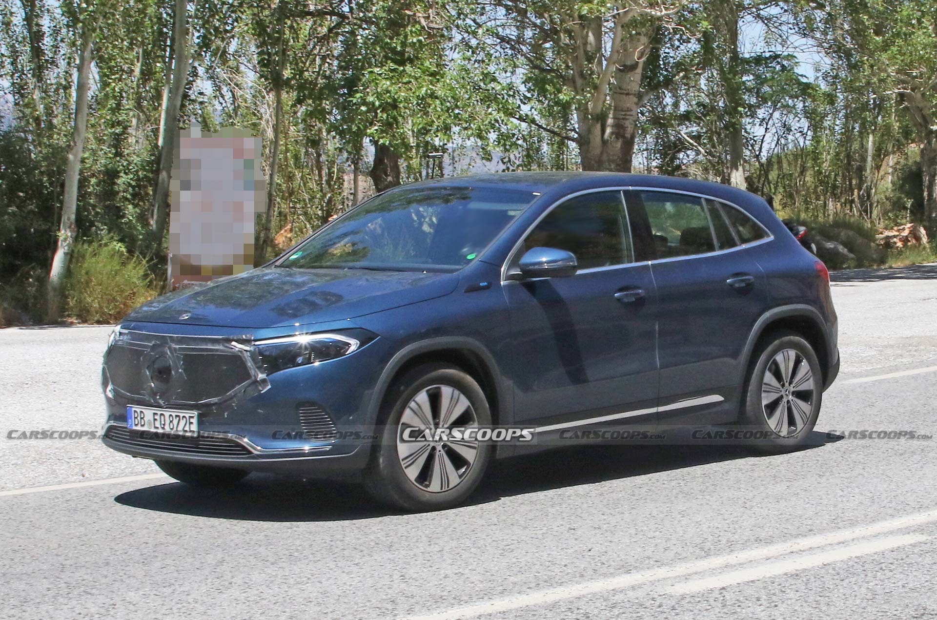 Is Mercedes’ Year-Old EQA EV Getting A Facelift Already?