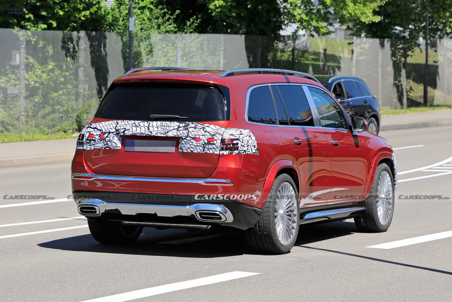 2024 Mercedes-Maybach GLS Facelift Spotted Hiding Subtle Upgrades