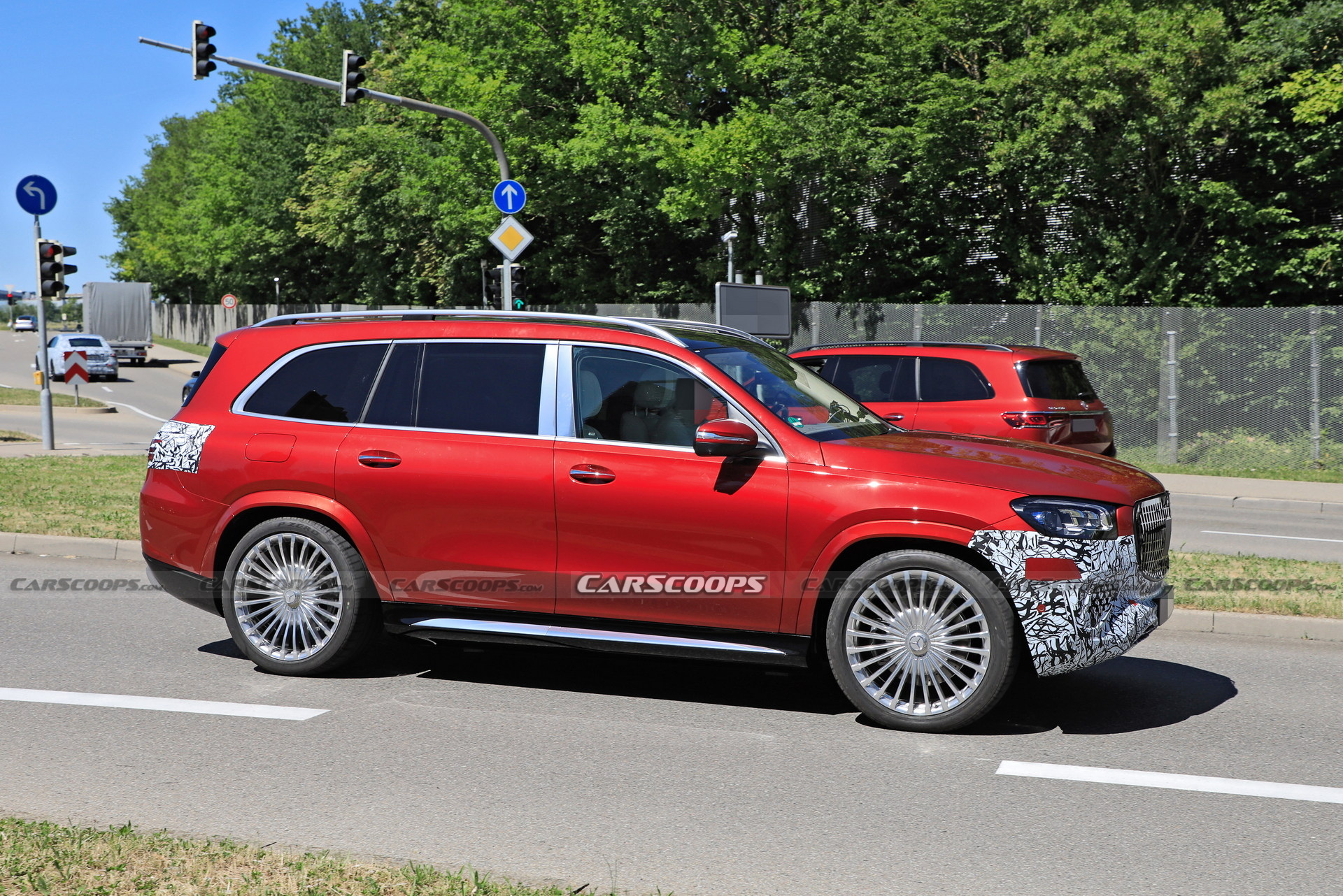 2024 Mercedes-Maybach GLS Facelift Spotted Hiding Subtle Upgrades