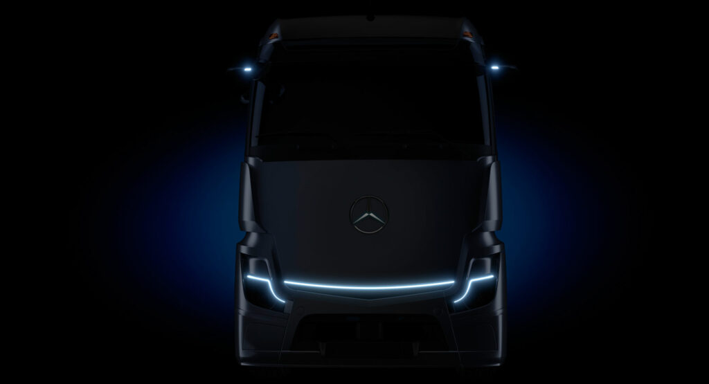 Mercedes eActros LongHaul Concept To Debut In September, Production Model Due In 2024