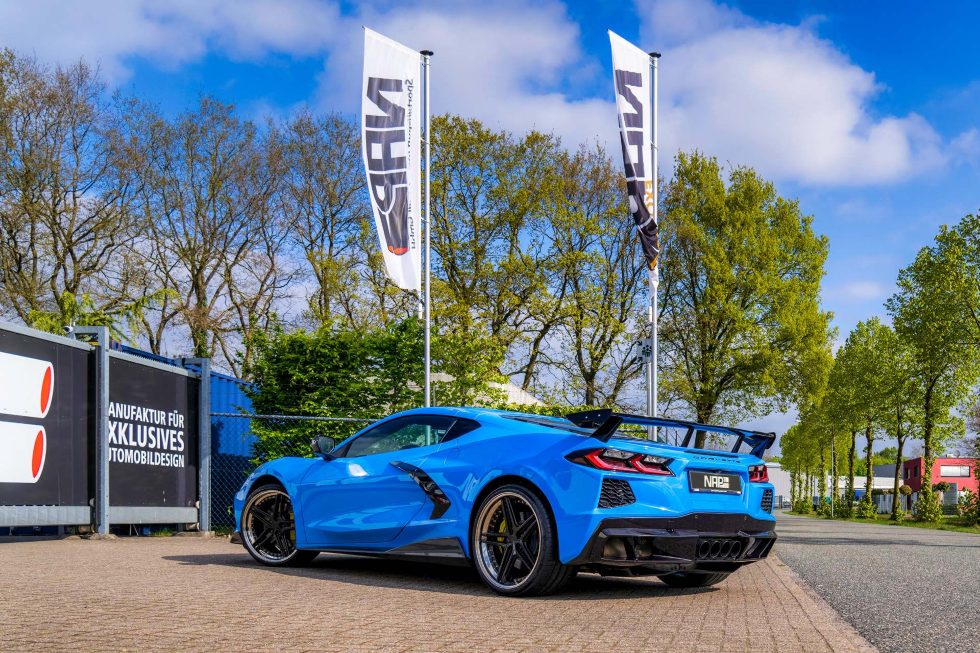 The C8 Corvette Looks Even Better With Central Exhausts