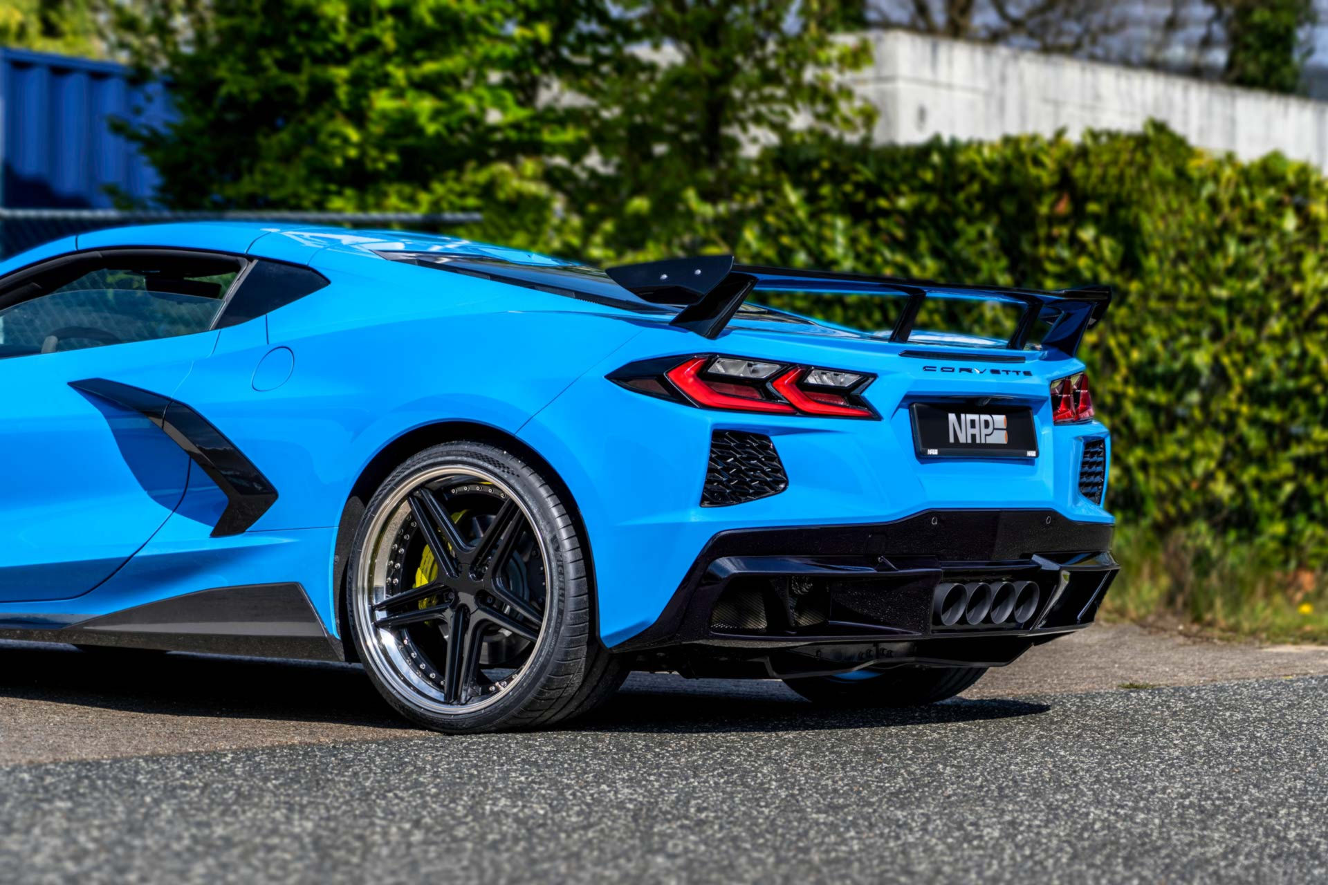 The C8 Corvette Looks Even Better With Central Exhausts
