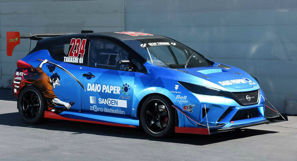 This Modified Nissan Leaf Is Heading To The Pikes Peak International Hill Climb