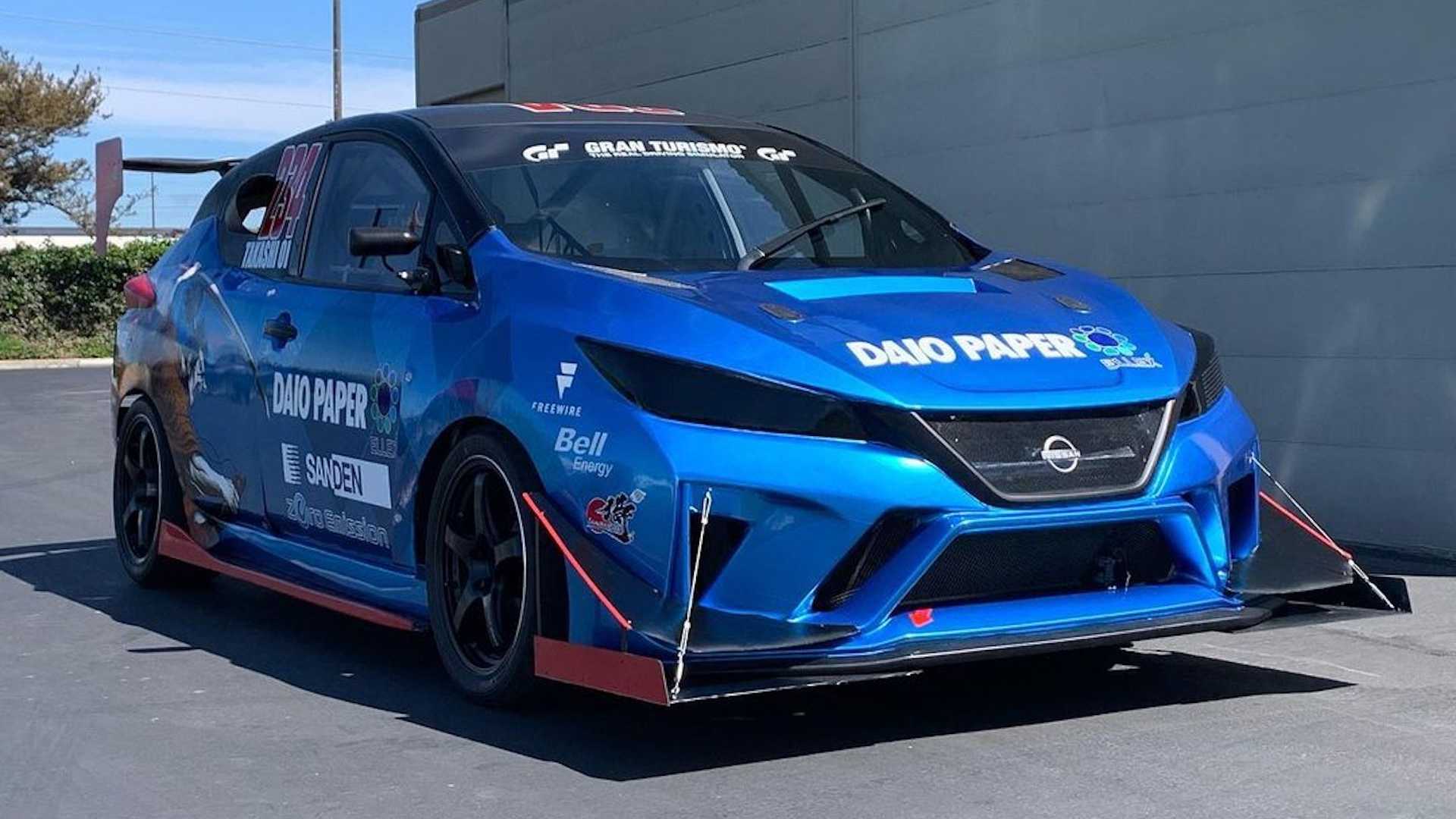 This Modified Nissan Leaf Is Heading To The Pikes Peak International Hill Climb