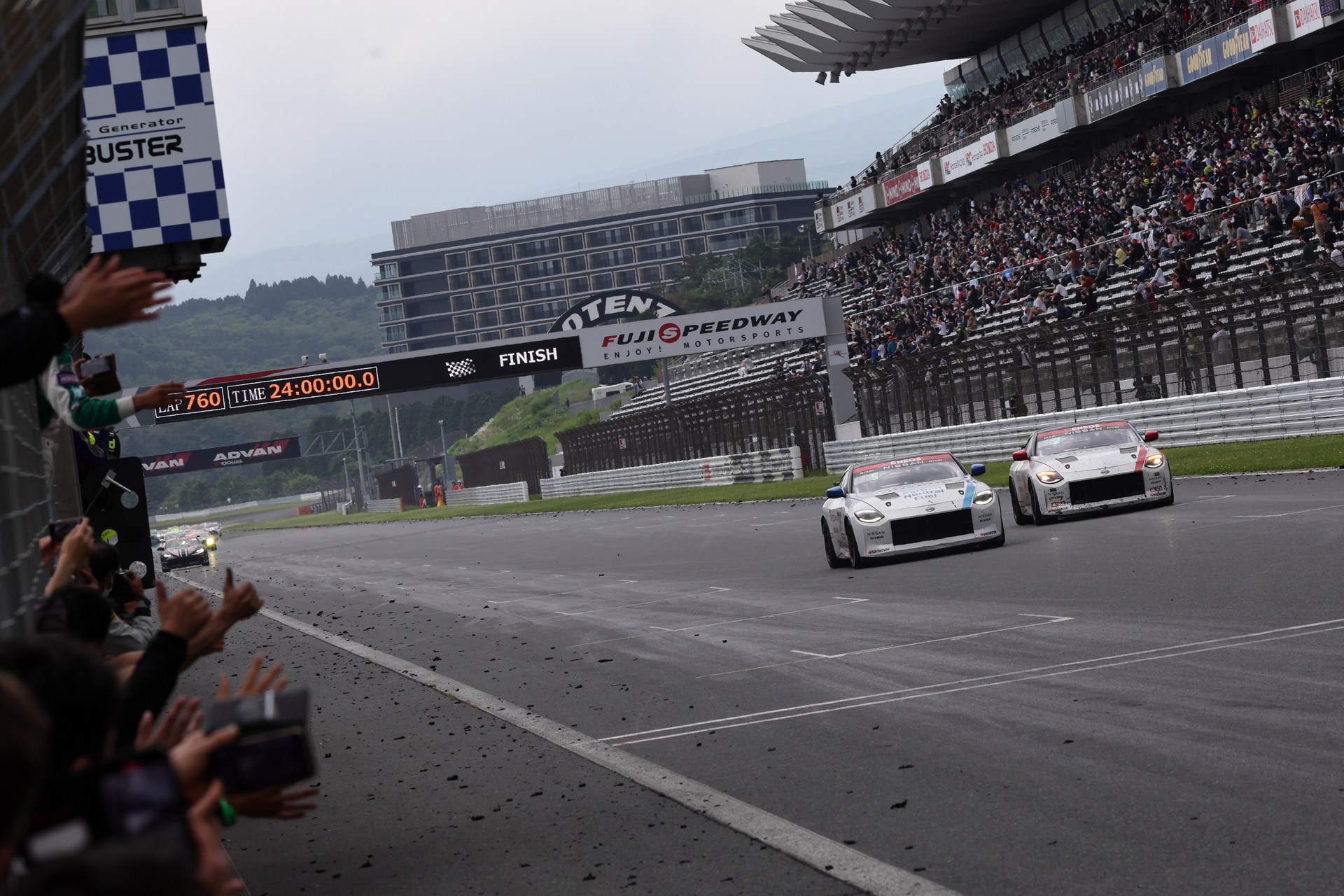 A Pair Of Nissan Z Racing Concepts Took Part In The Fuji 24-Hour Race