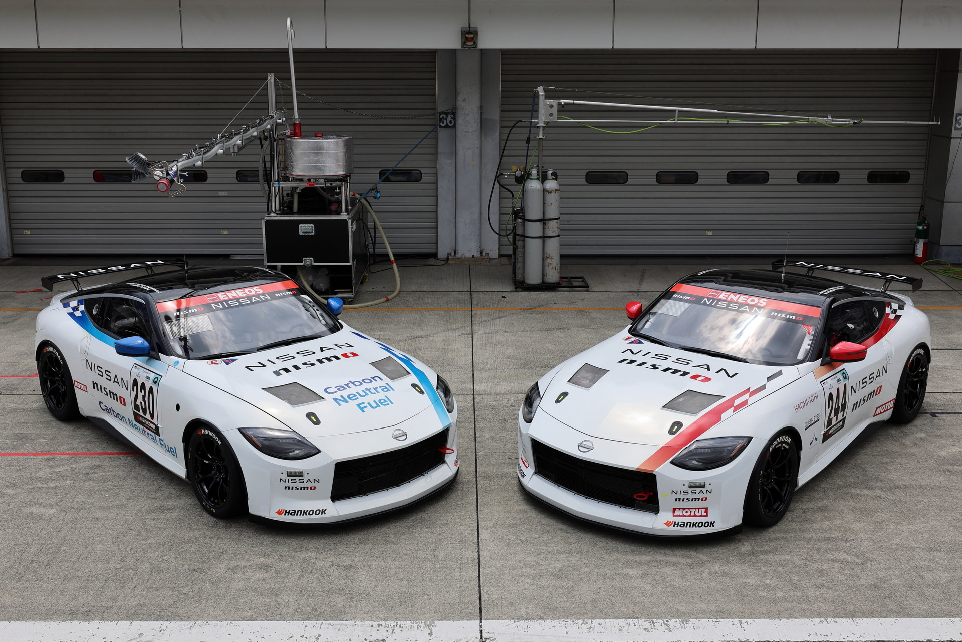 A Pair Of Nissan Z Racing Concepts Took Part In The Fuji 24-Hour Race