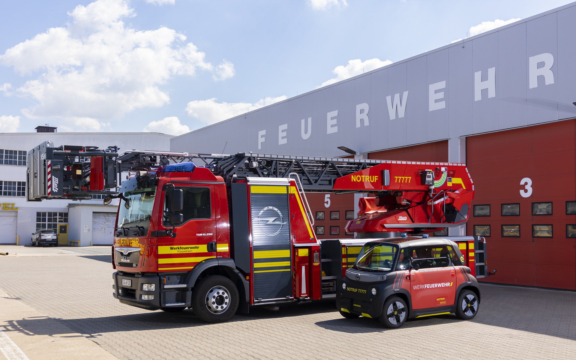Opel’s Tiny Rocks-e EV Joins The Fire Brigade In Germany