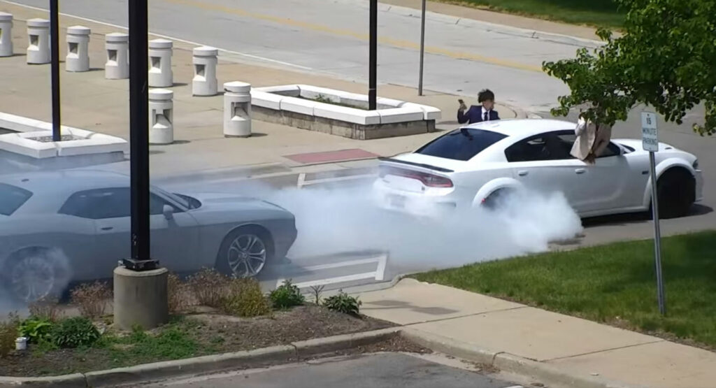  Geniuses Lose Their Cars After Doing Burnouts In Front Of Police Department