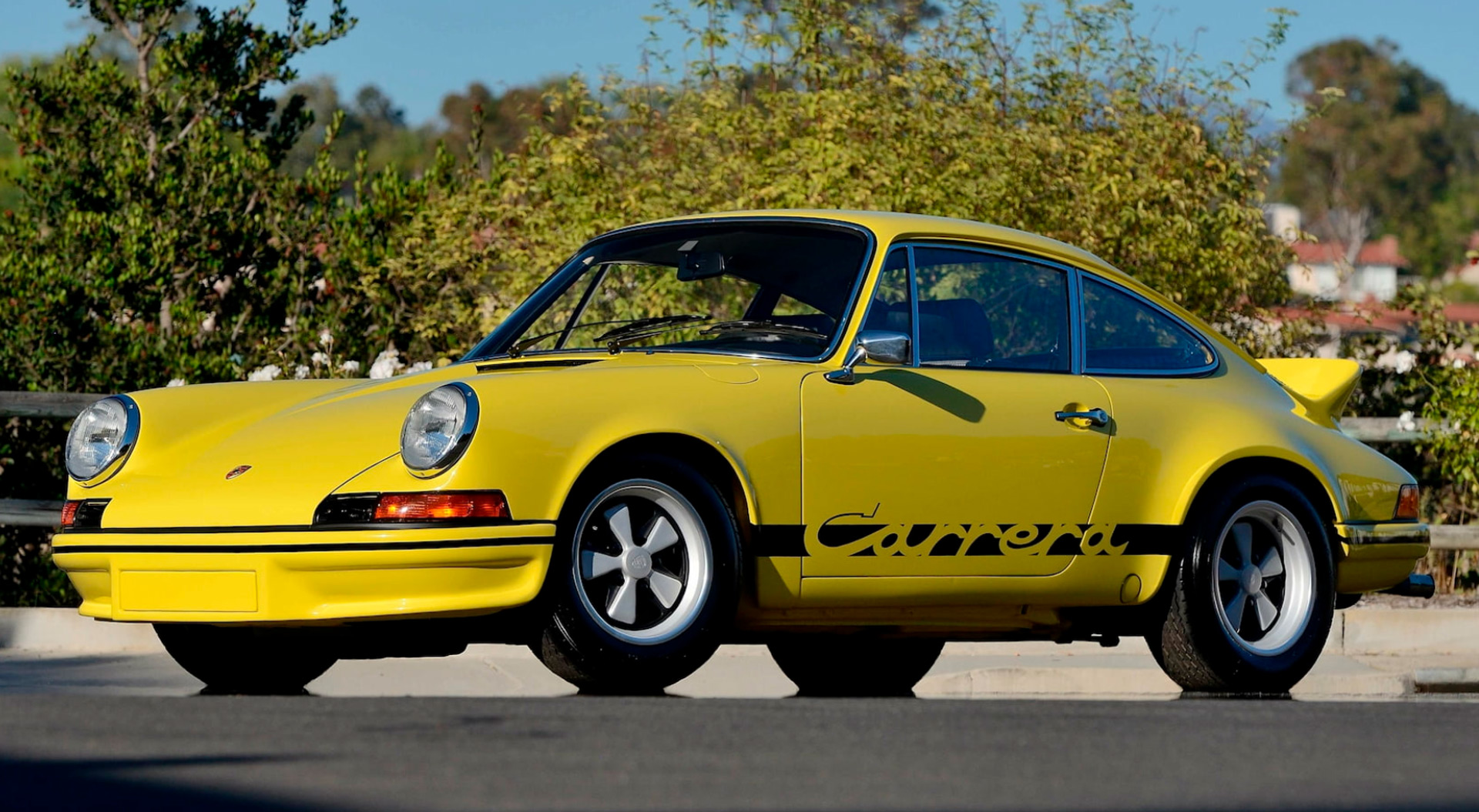 This Stunning 1973 Porsche 911 Carrera RS 2.7 Was Once Owned By Paul Walker