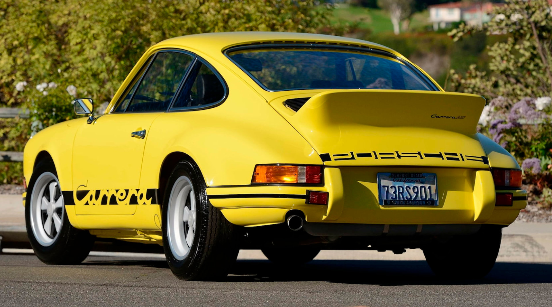 This Stunning 1973 Porsche 911 Carrera RS 2.7 Was Once Owned By Paul Walker