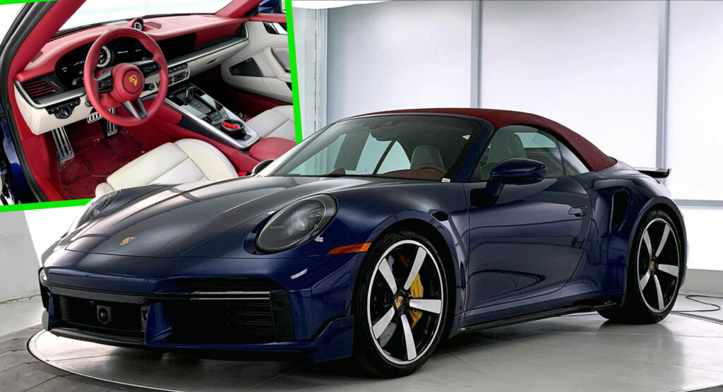  $305,000 Porsche 911 Turbo S Cabriolet Has All The Options… Almost