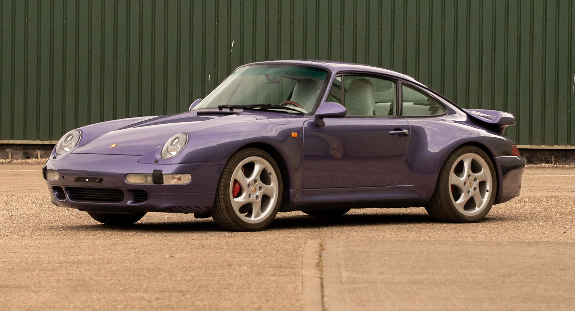 Purple 1996 Porsche 993 Turbo