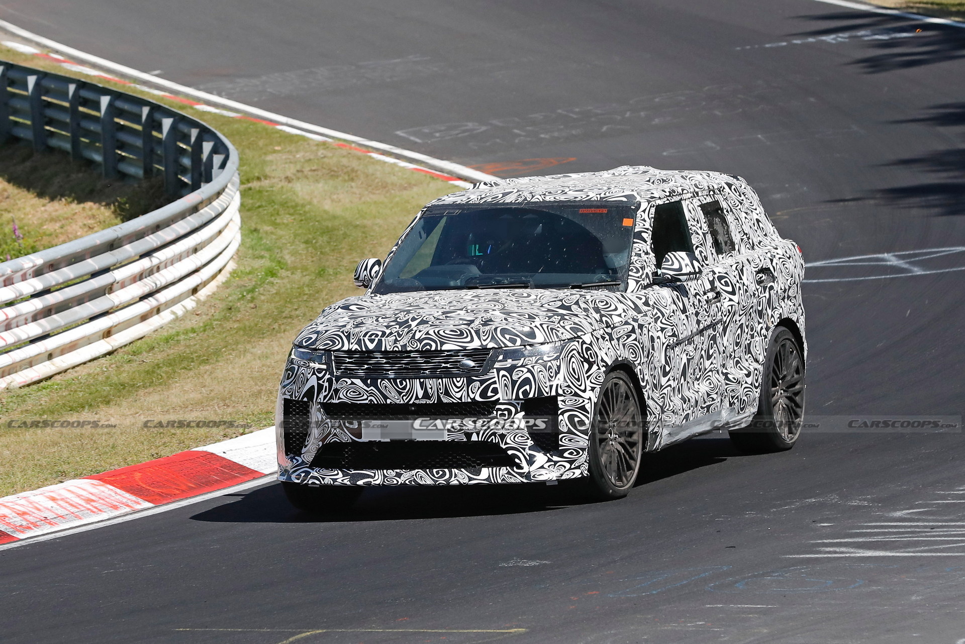 Range Rover Sport SVR Shows Off Angry-Looking Bodywork In Latest Spy Shots