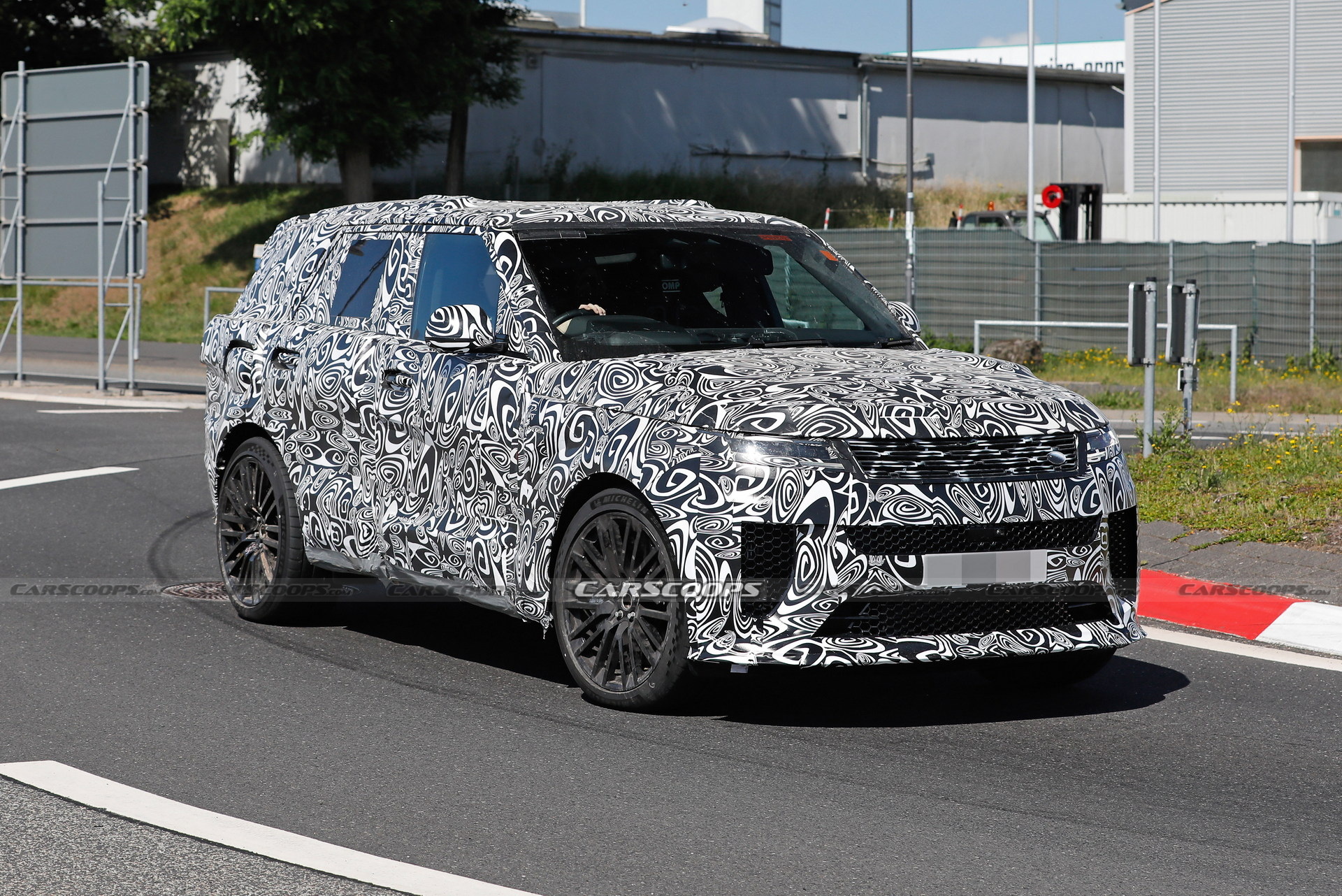 Range Rover Sport SVR Shows Off Angry-Looking Bodywork In Latest Spy Shots