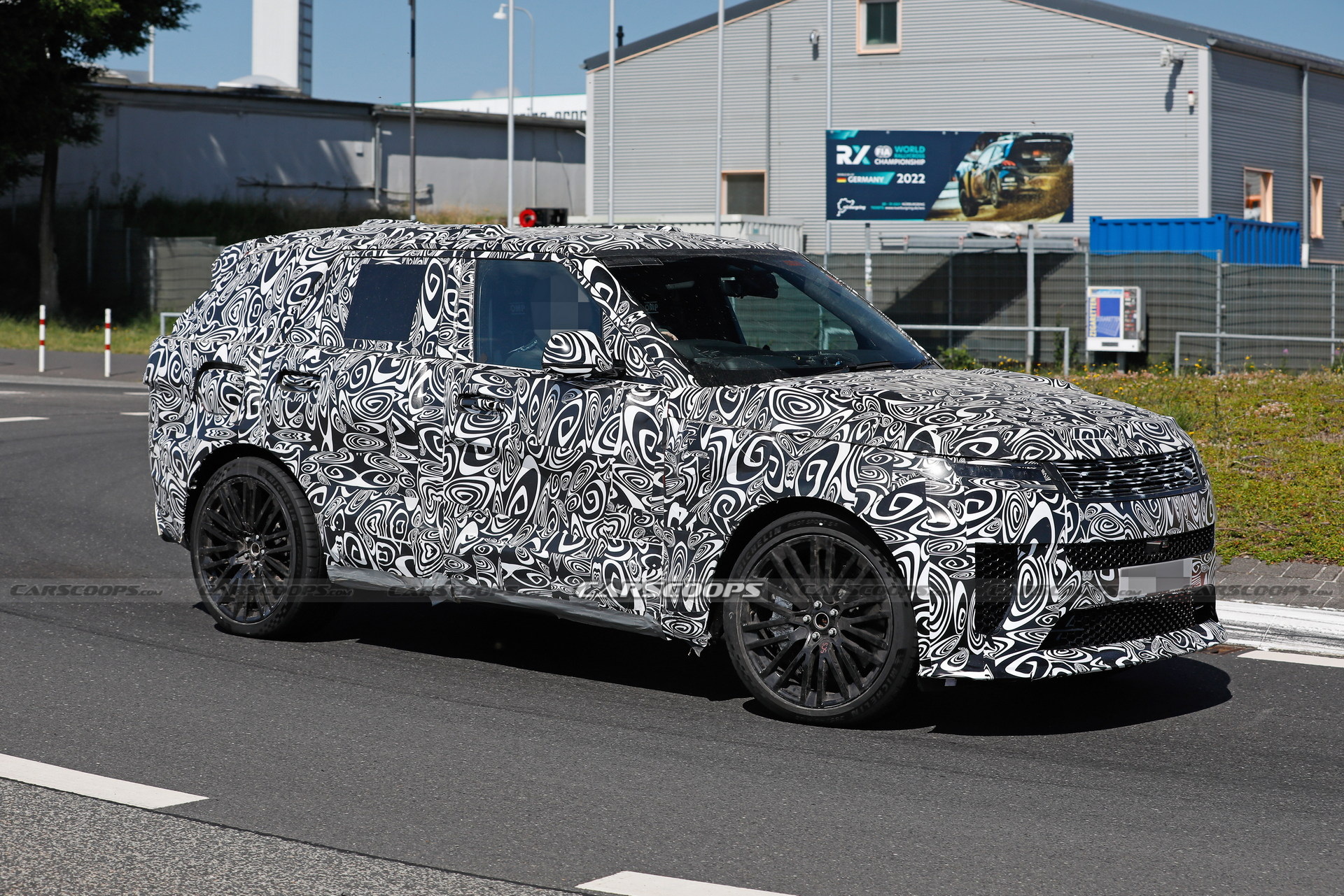 Range Rover Sport SVR Shows Off Angry-Looking Bodywork In Latest Spy Shots