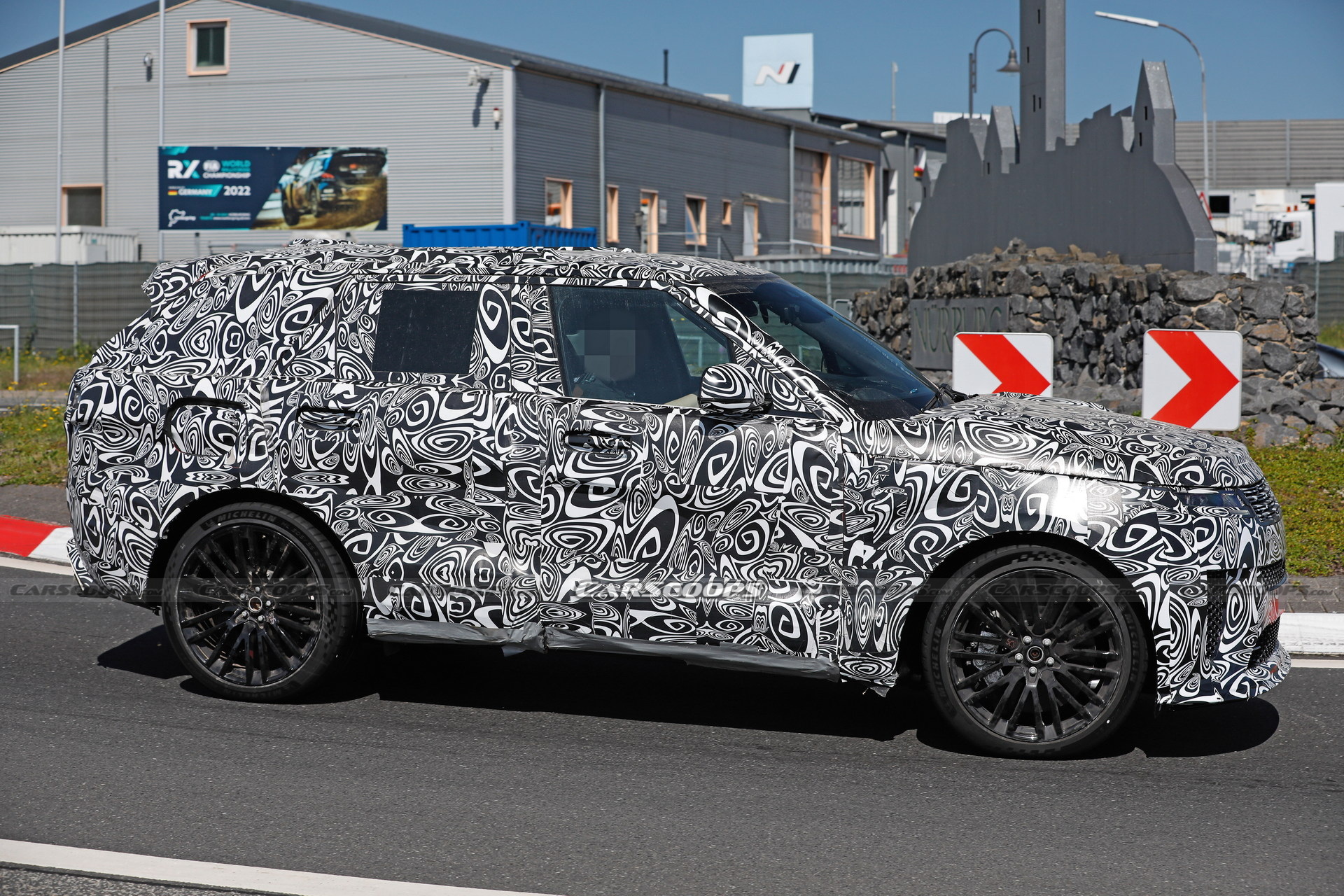 Range Rover Sport SVR Shows Off Angry-Looking Bodywork In Latest Spy Shots