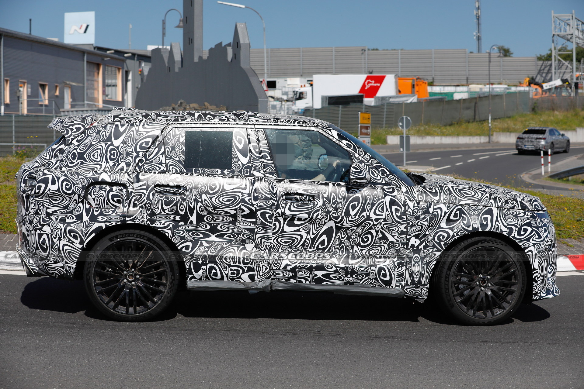 Range Rover Sport SVR Shows Off Angry-Looking Bodywork In Latest Spy Shots