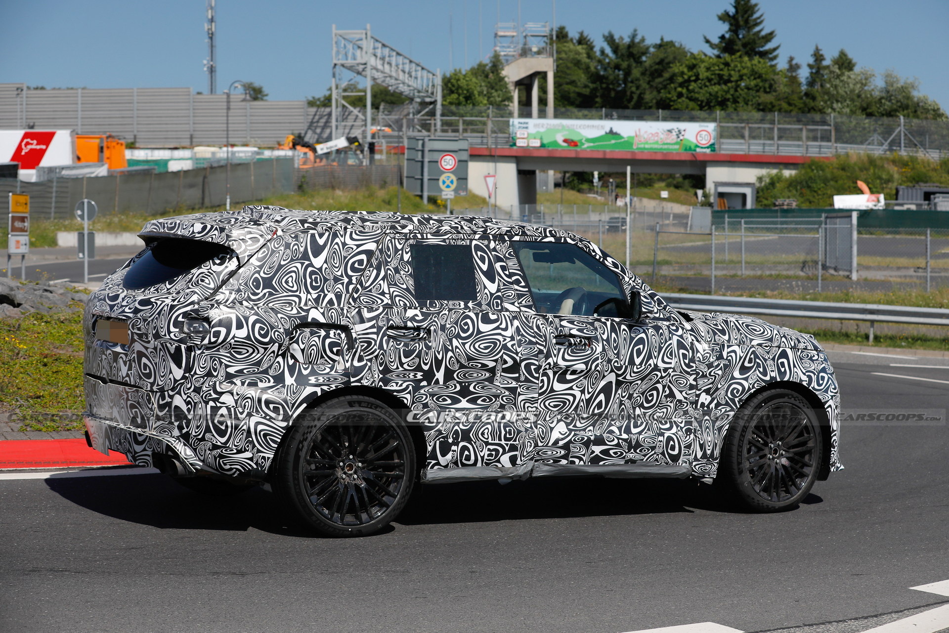 Range Rover Sport SVR Shows Off Angry-Looking Bodywork In Latest Spy Shots