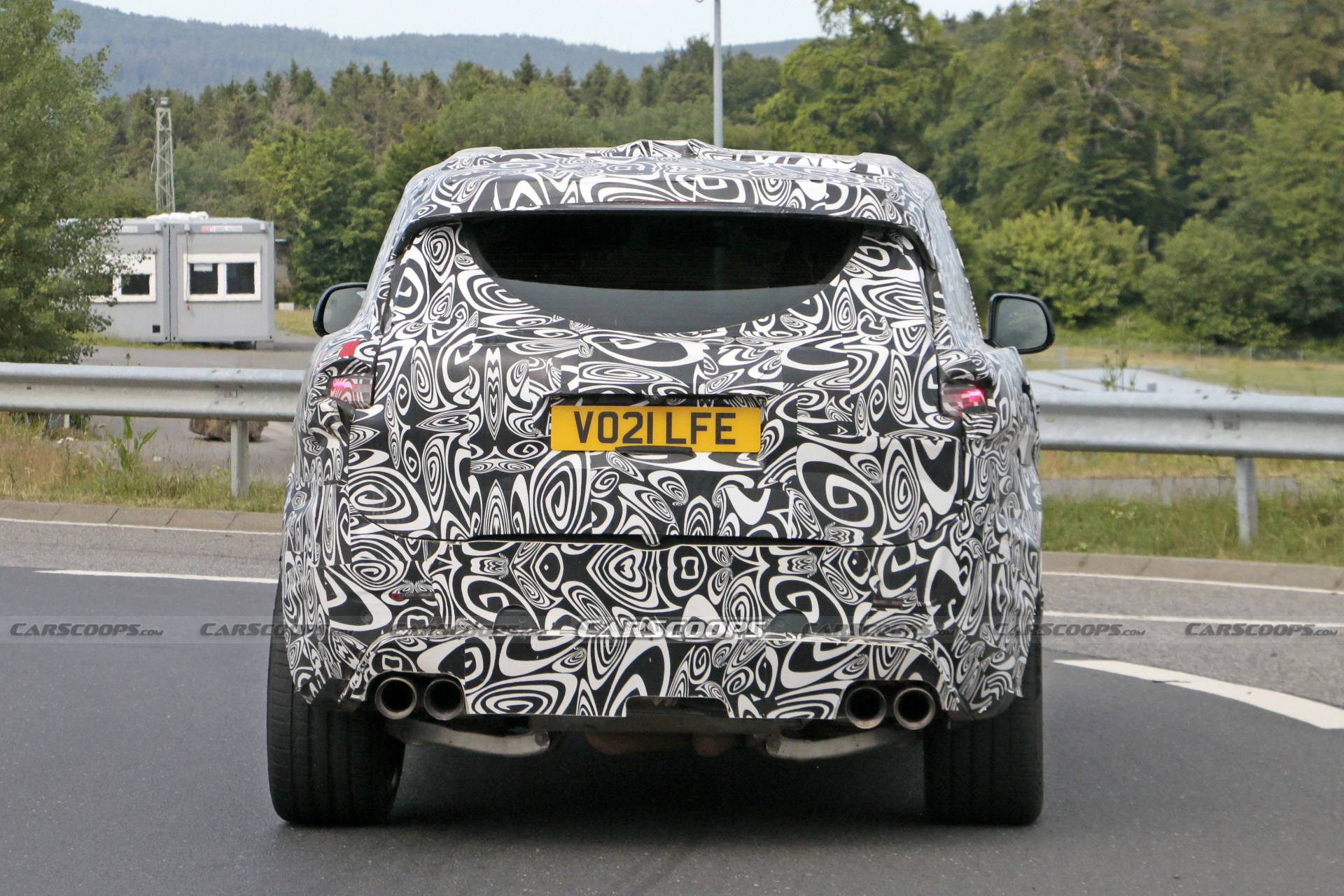 Range Rover Sport SVR Shows Off Angry-Looking Bodywork In Latest Spy Shots