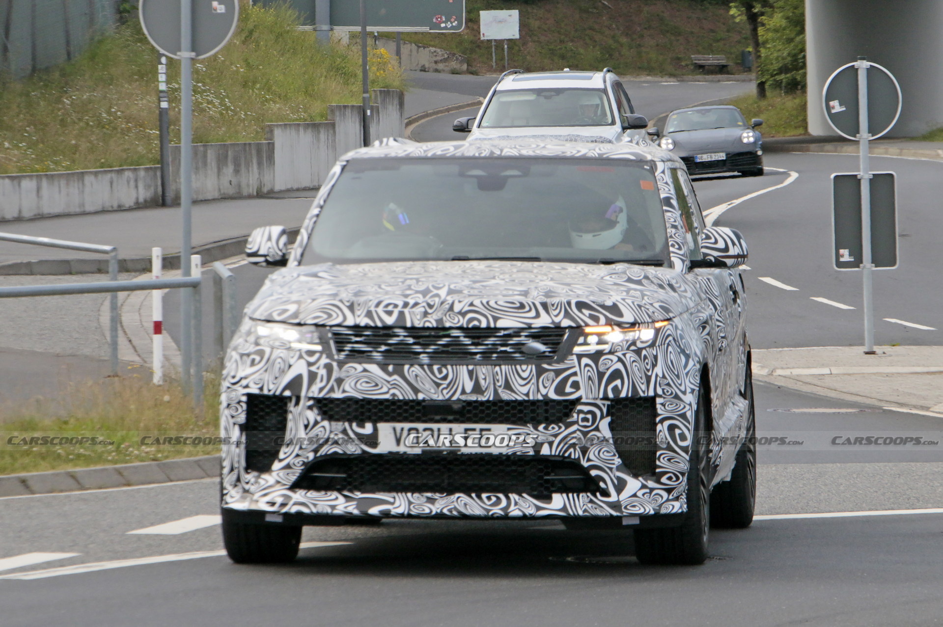 Range Rover Sport SVR Shows Off Angry-Looking Bodywork In Latest Spy Shots