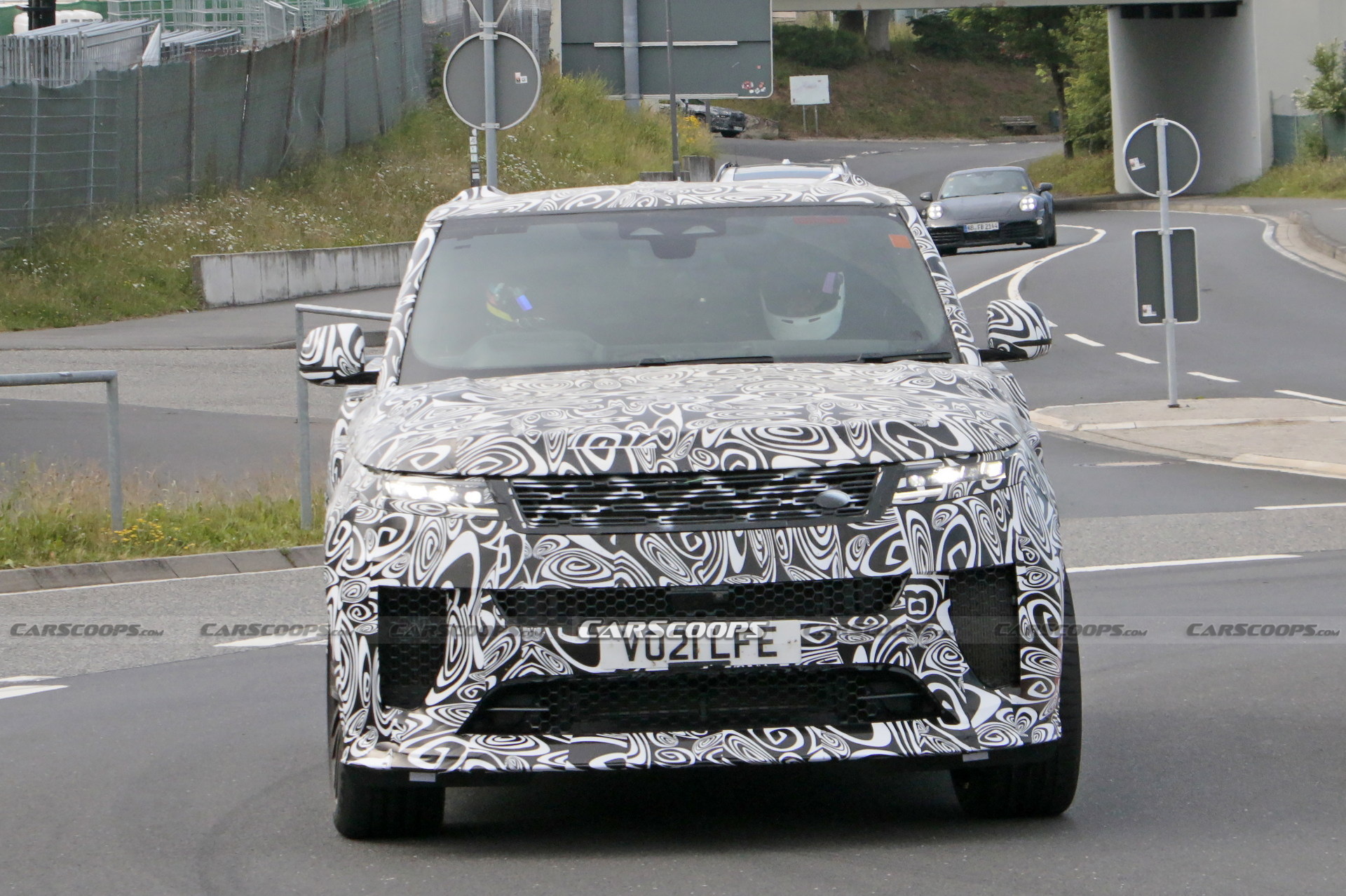 Range Rover Sport SVR Shows Off Angry-Looking Bodywork In Latest Spy Shots