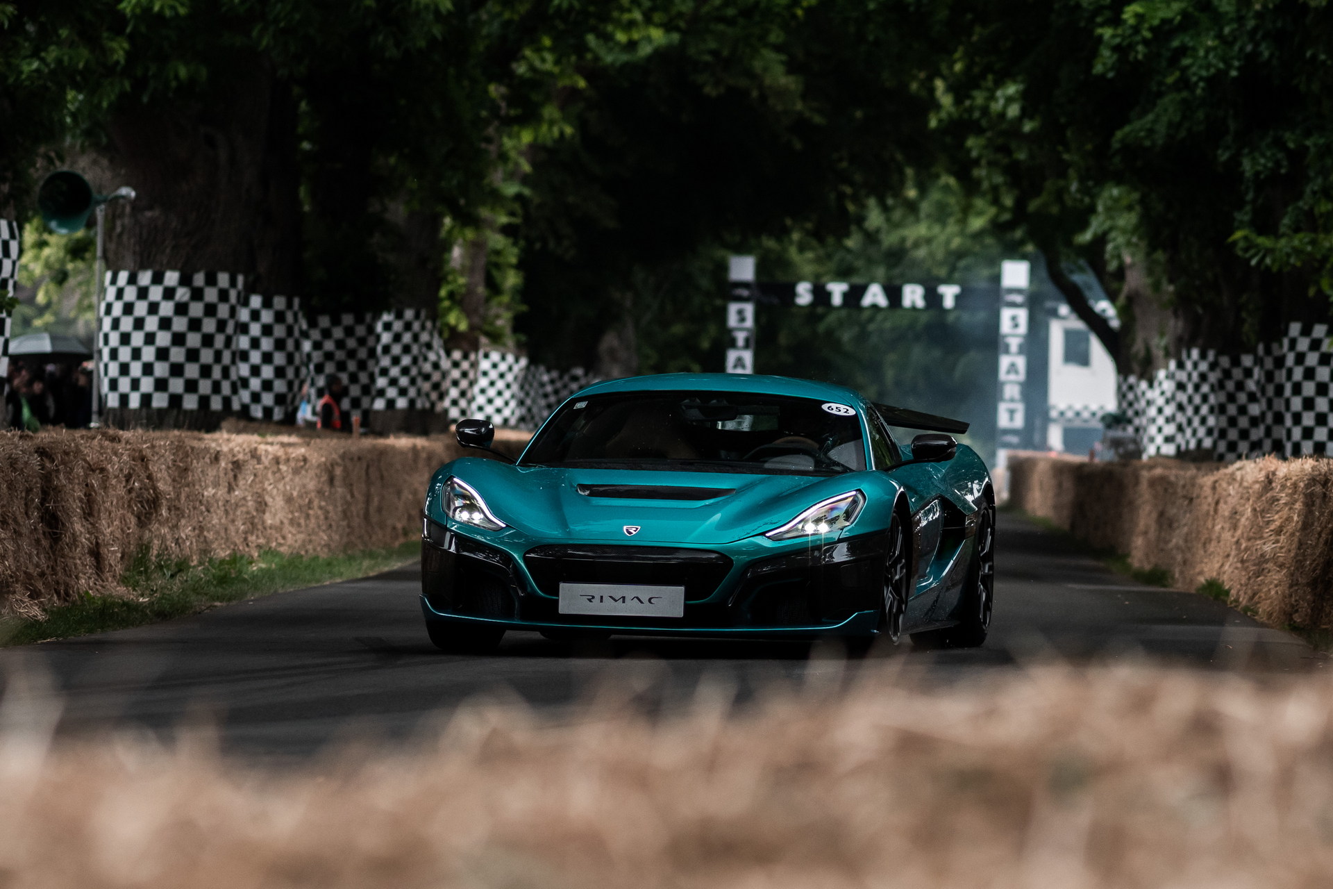 Here’s Your Chance To Ride In The Rimac Nevera In Goodwood
