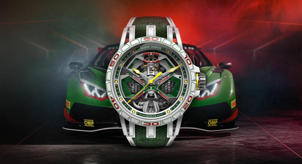  Roger Dubuis’ Limited New Timepiece Is Inspired By The Huracan GT3 EVO2