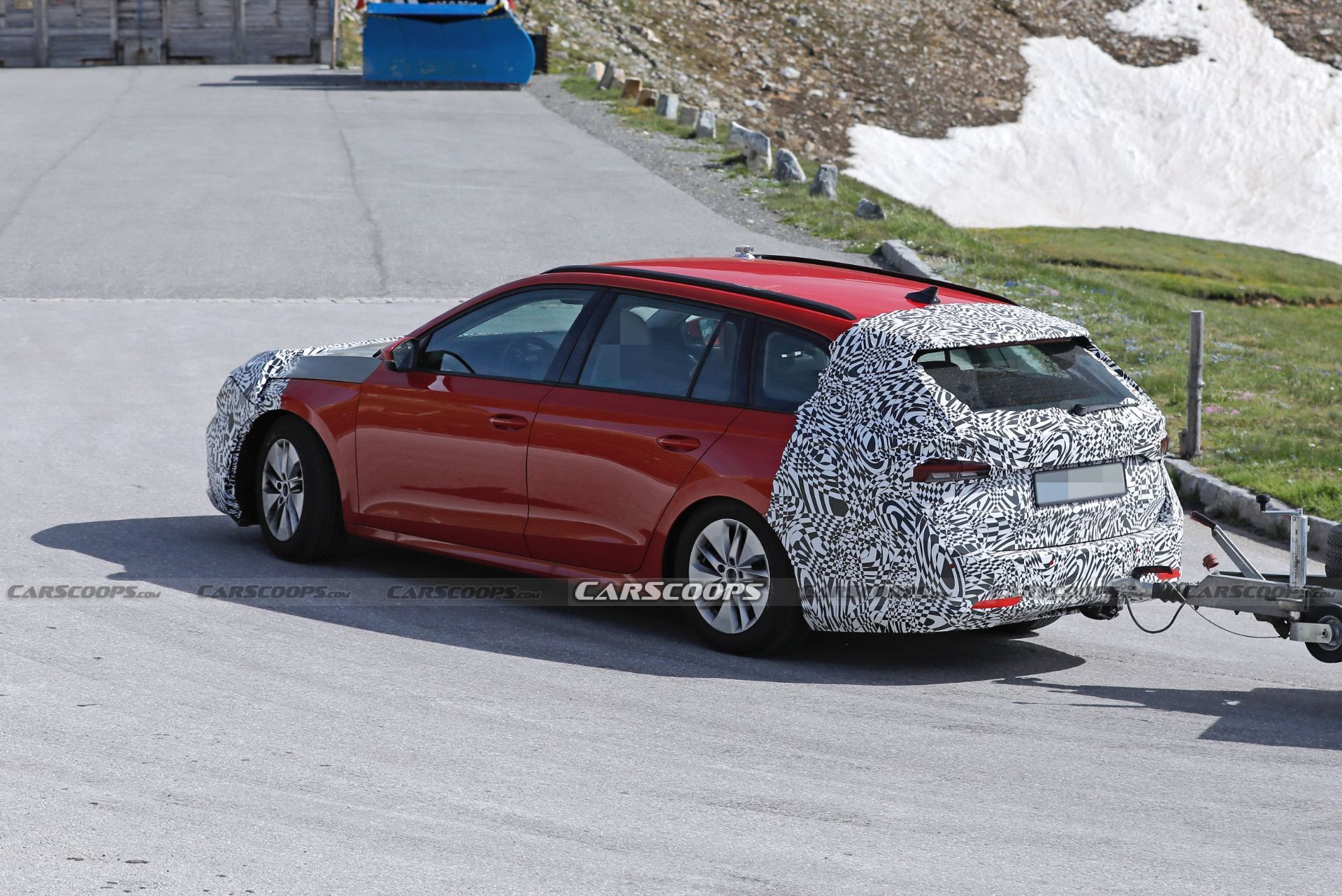 Skoda Octavia Facelift Makes Its Spy Debut