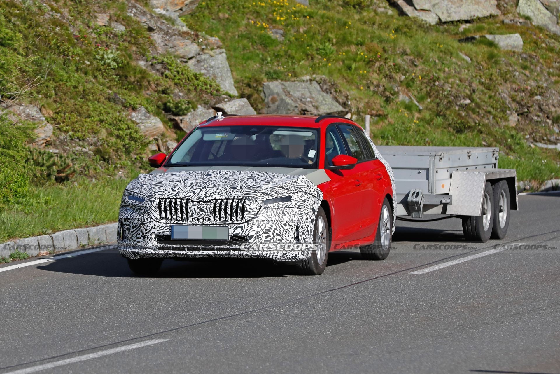 Skoda Octavia Facelift Makes Its Spy Debut
