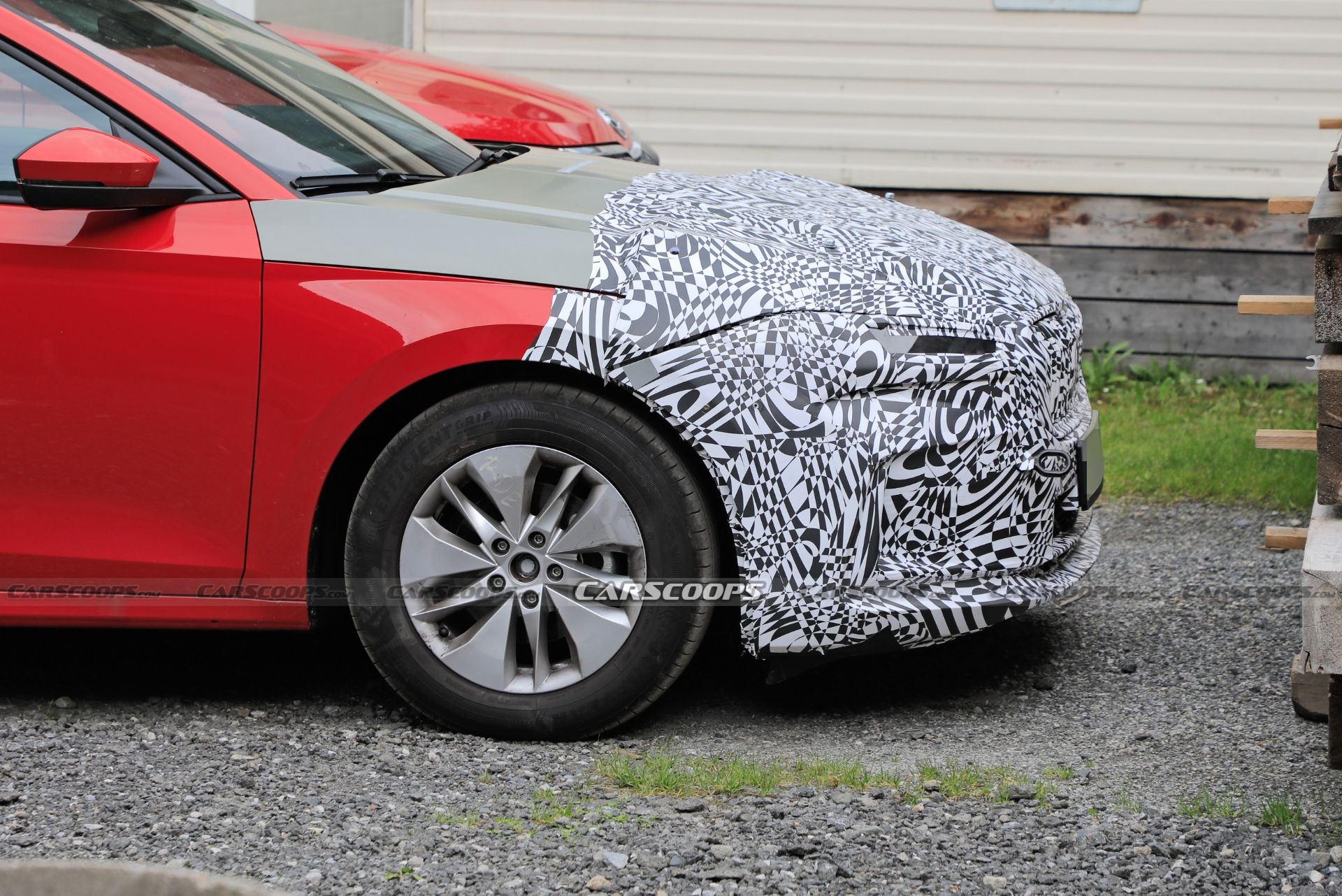 Skoda Octavia Facelift Makes Its Spy Debut