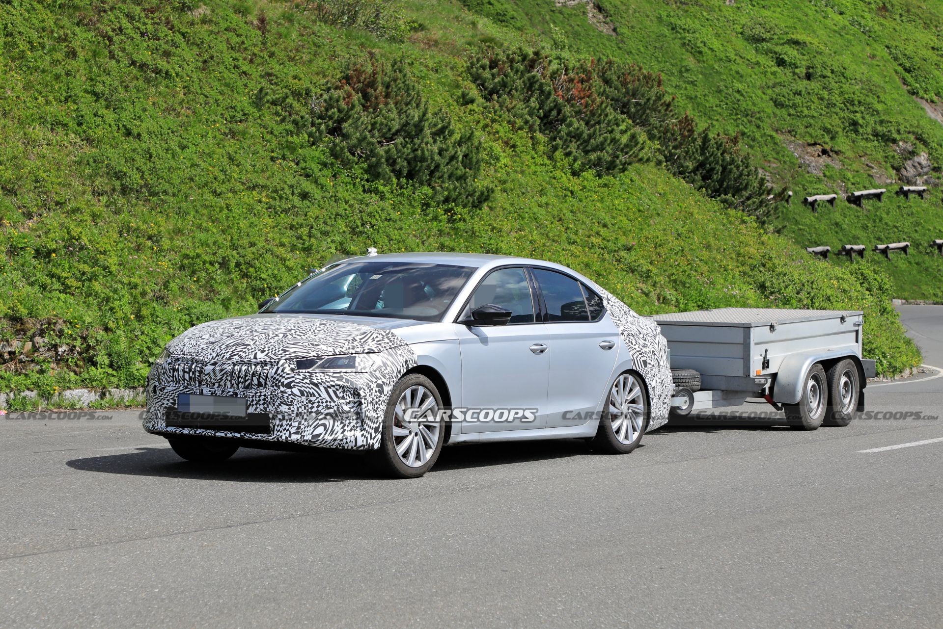 Skoda Octavia Facelift Makes Its Spy Debut