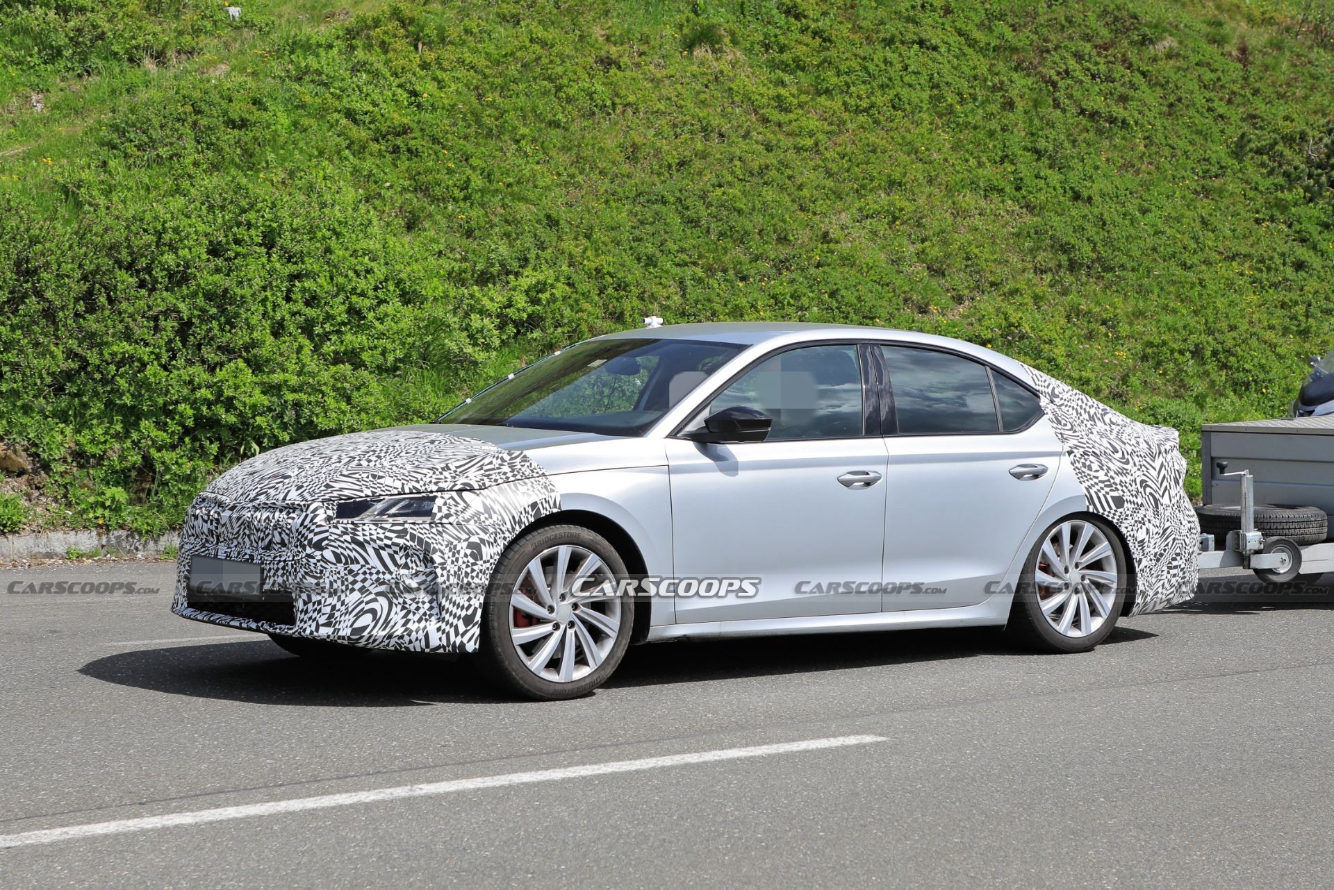 Skoda Octavia Facelift Makes Its Spy Debut