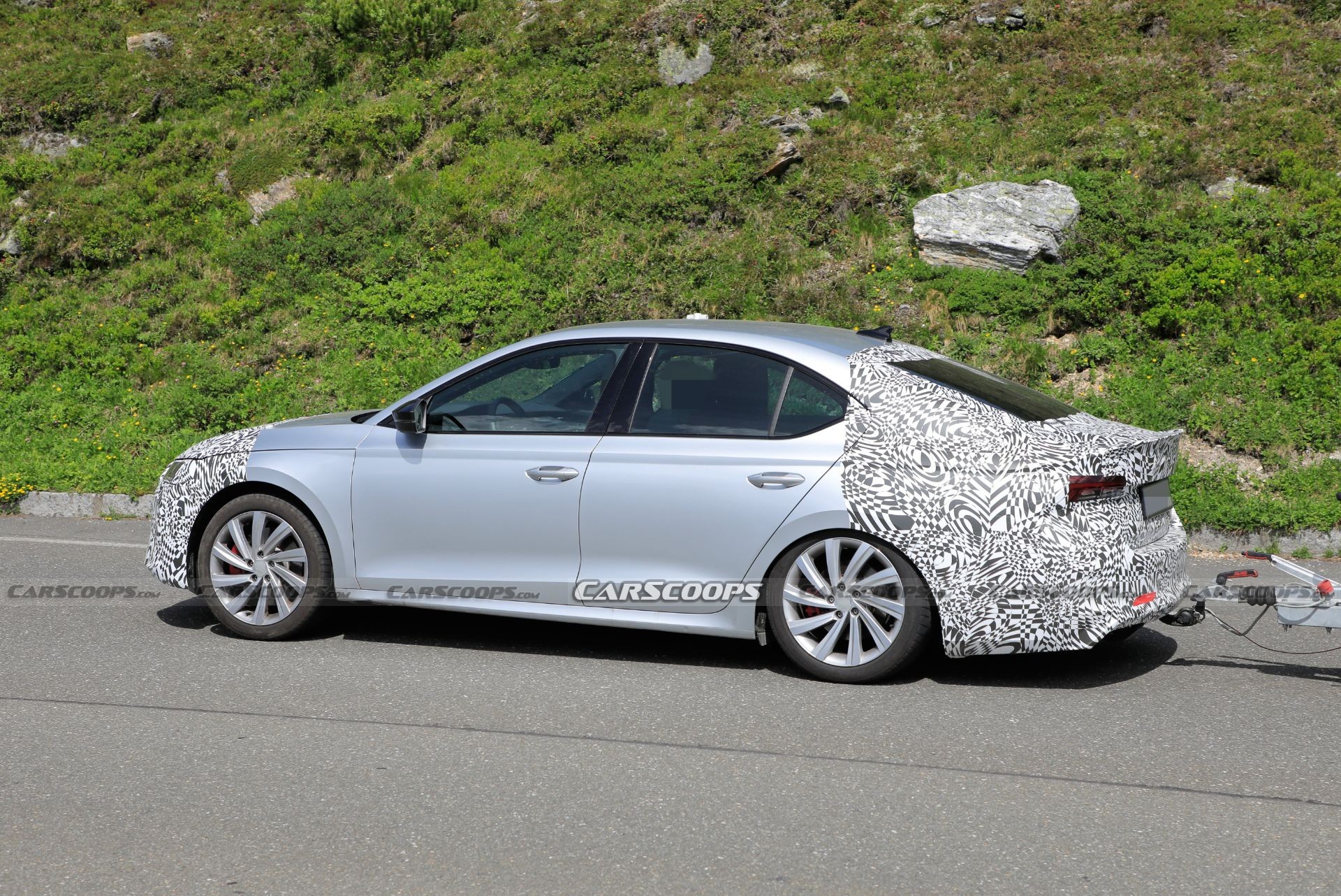 Skoda Octavia Facelift Makes Its Spy Debut