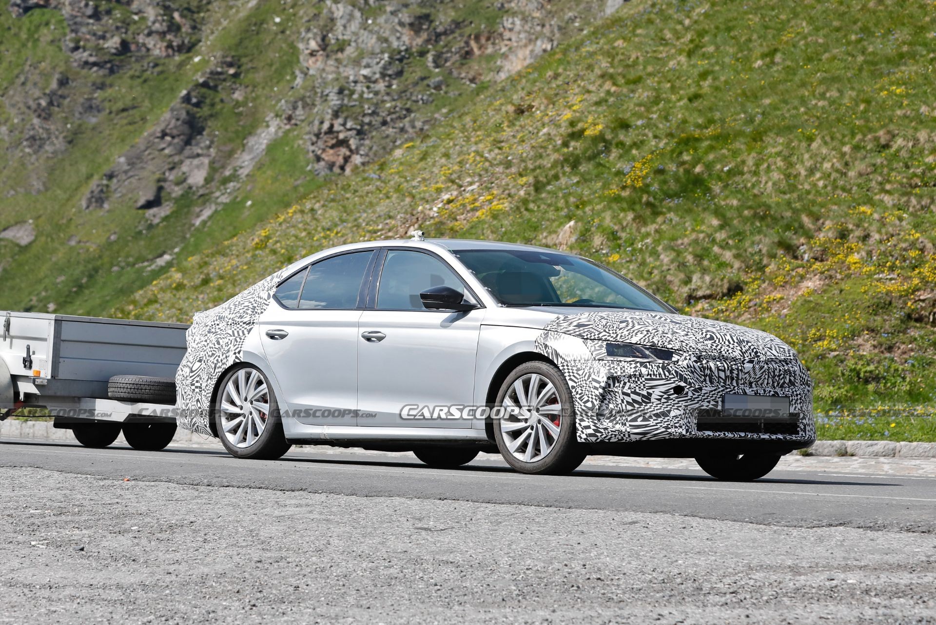 Skoda Octavia Facelift Makes Its Spy Debut