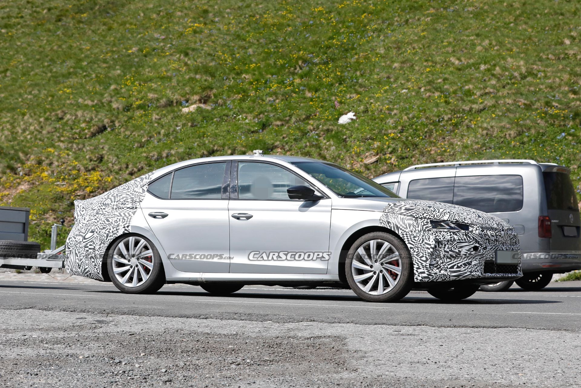 Skoda Octavia Facelift Makes Its Spy Debut