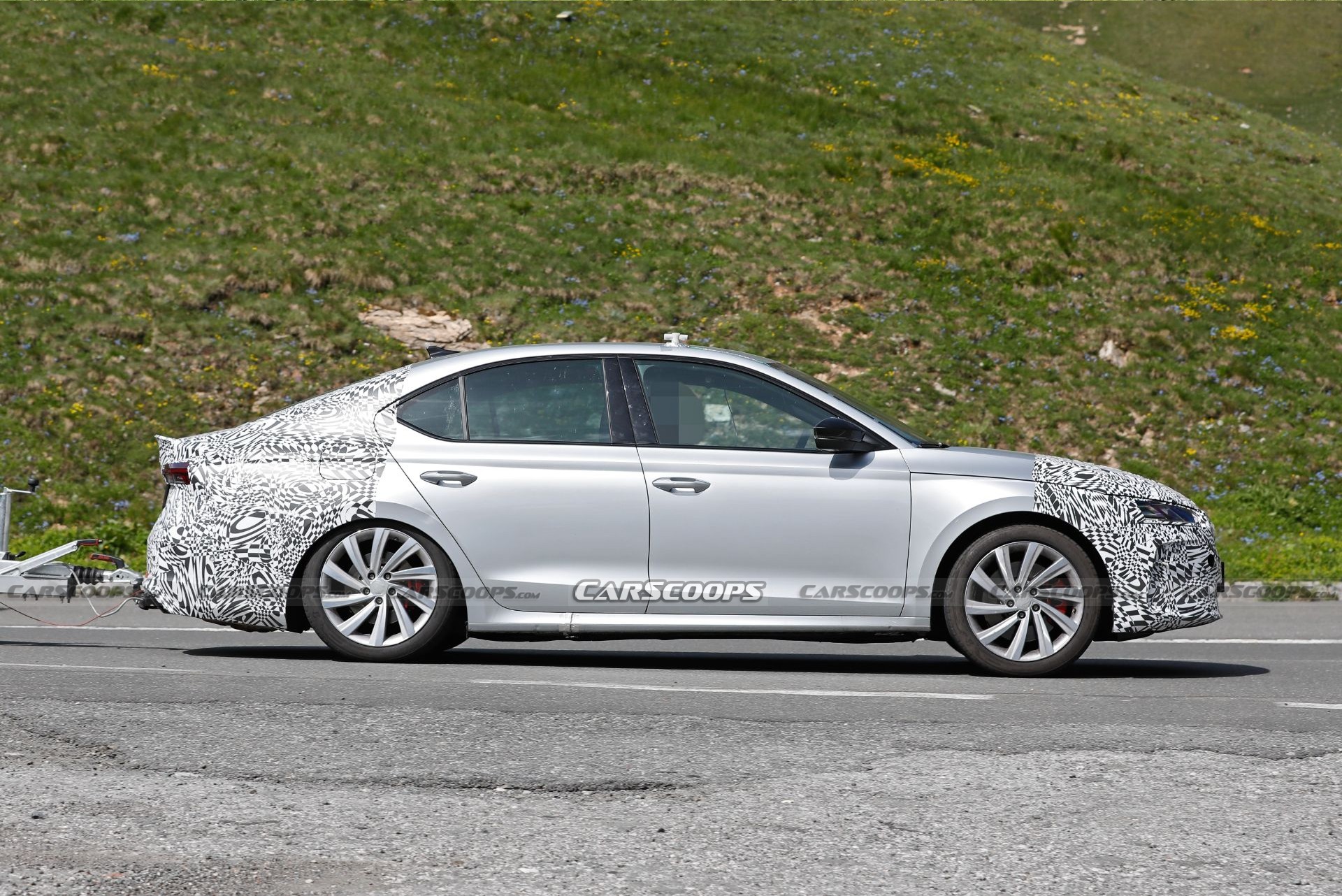 Skoda Octavia Facelift Makes Its Spy Debut