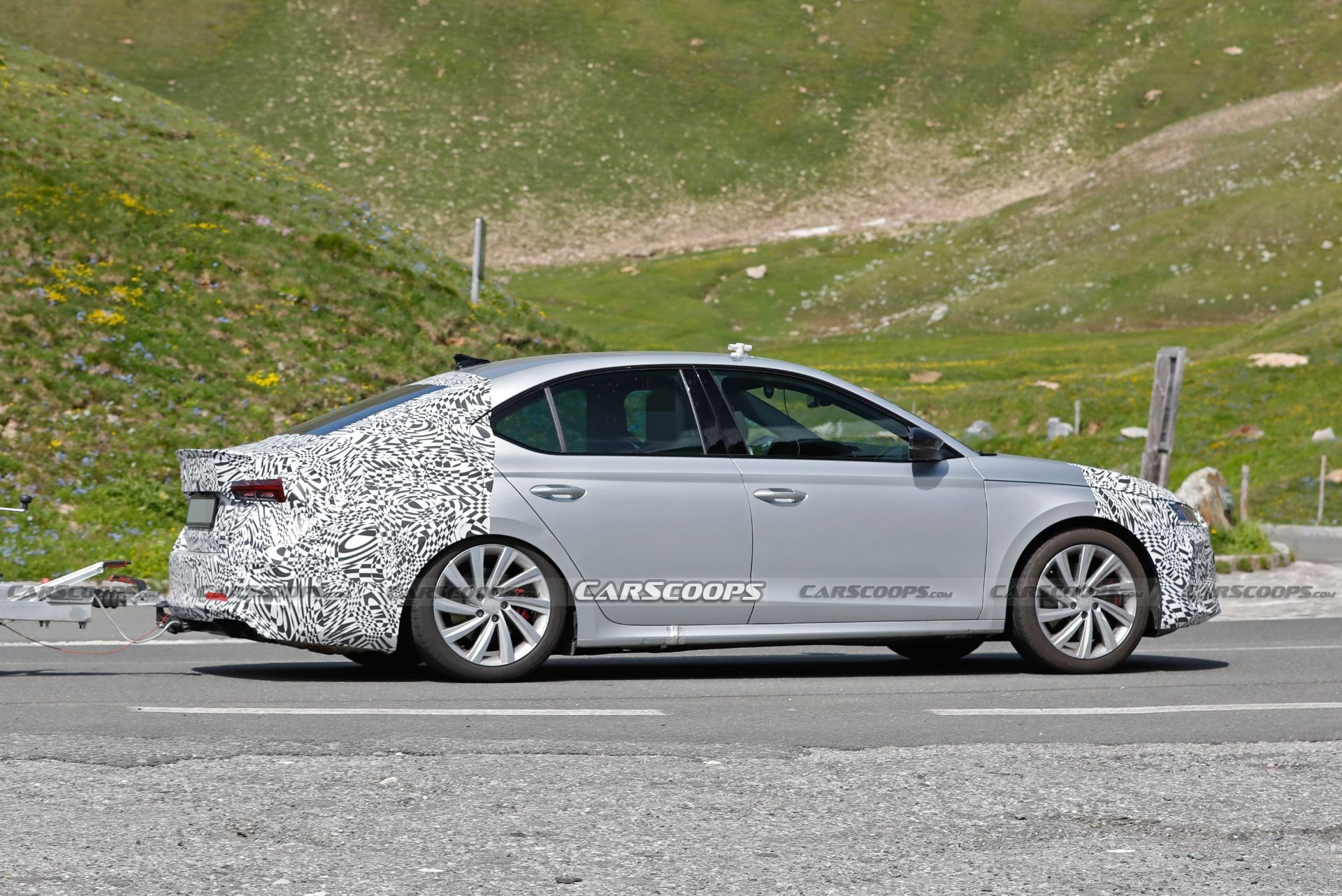 Skoda Octavia Facelift Makes Its Spy Debut
