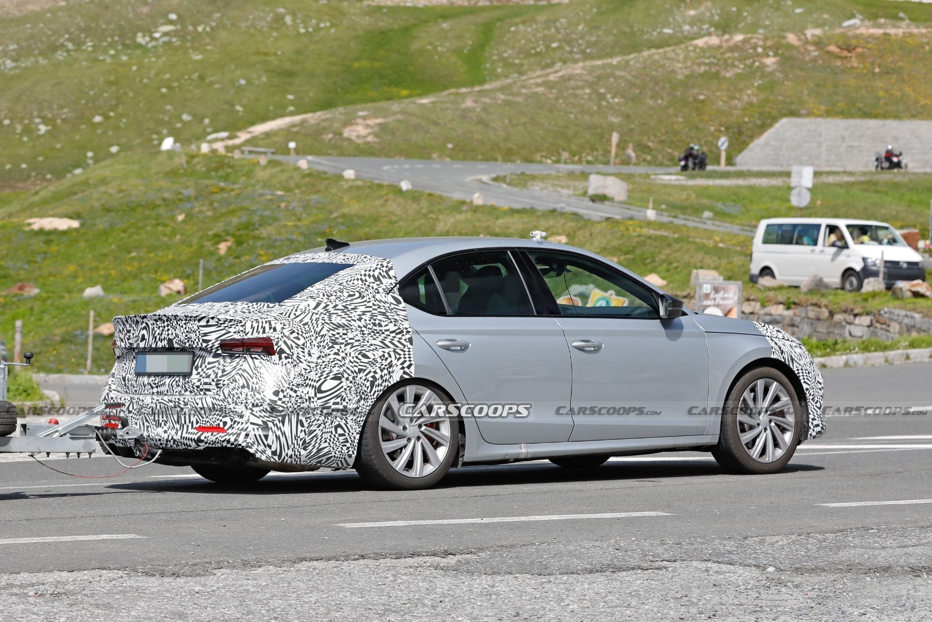 Skoda Octavia Facelift Makes Its Spy Debut