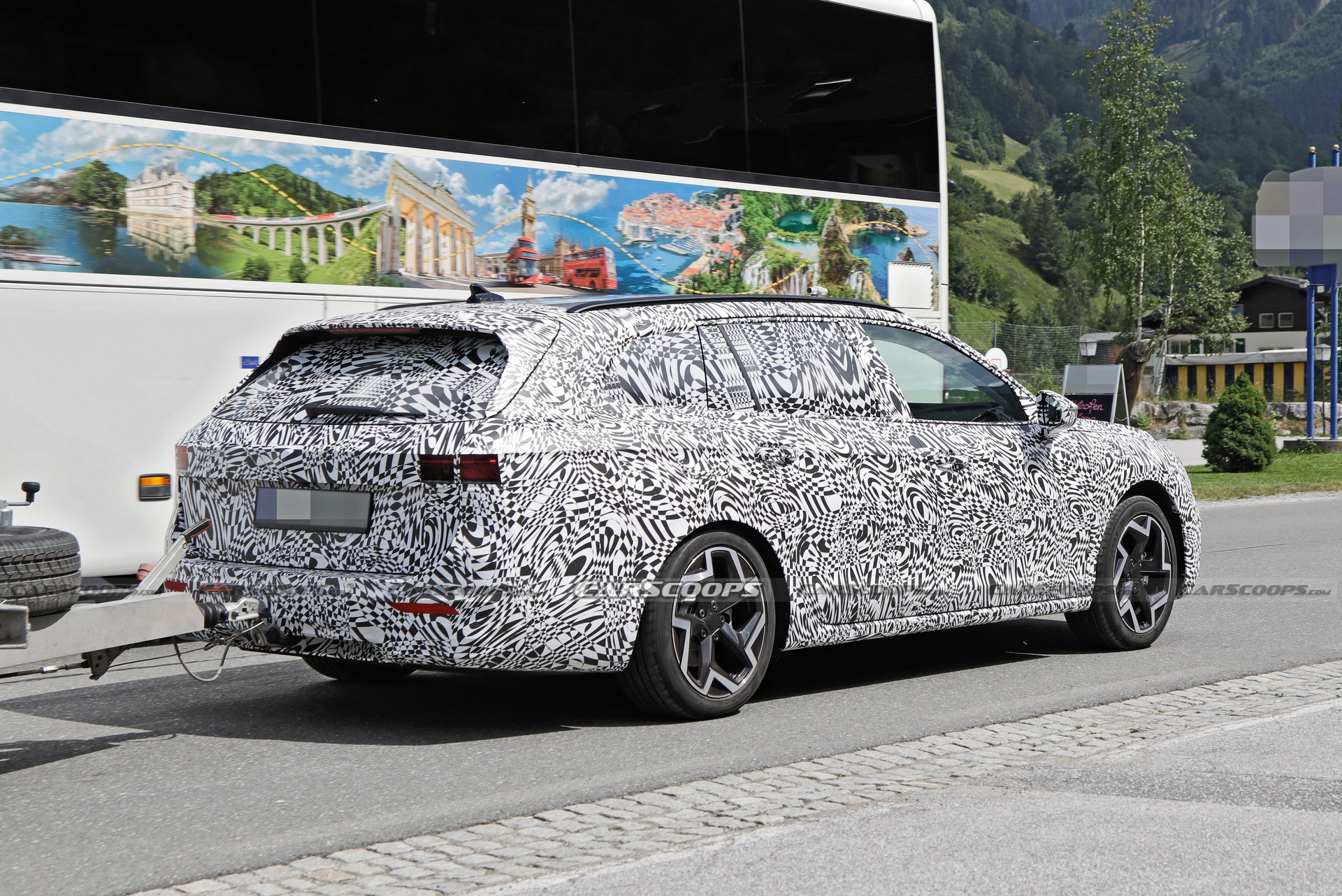 2023 Skoda Superb Combi Spied Wearing Final Production Body