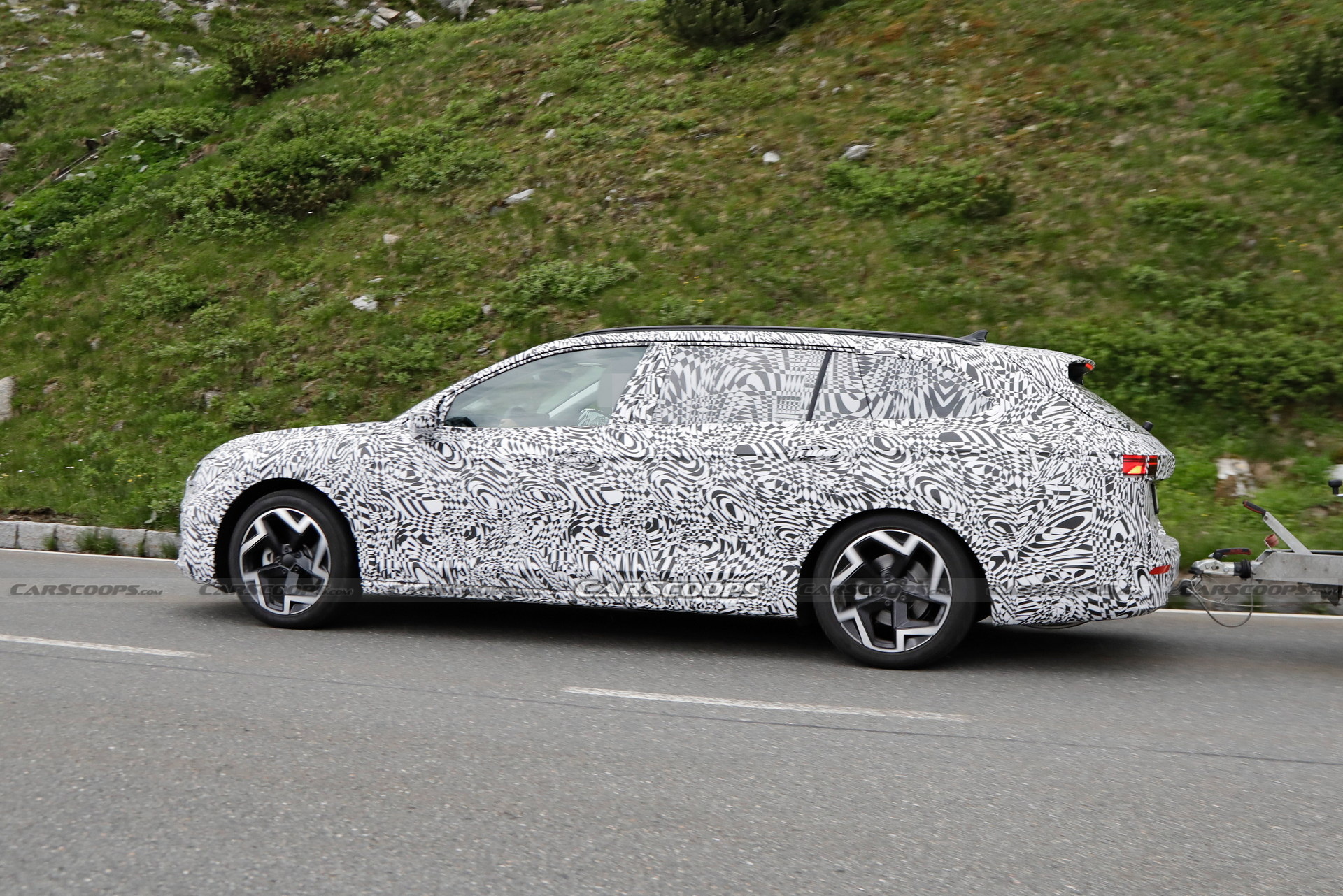 2023 Skoda Superb Combi Spied Wearing Final Production Body