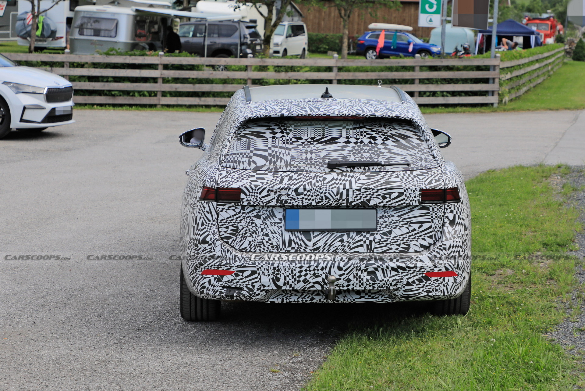 2023 Skoda Superb Combi Spied Wearing Final Production Body
