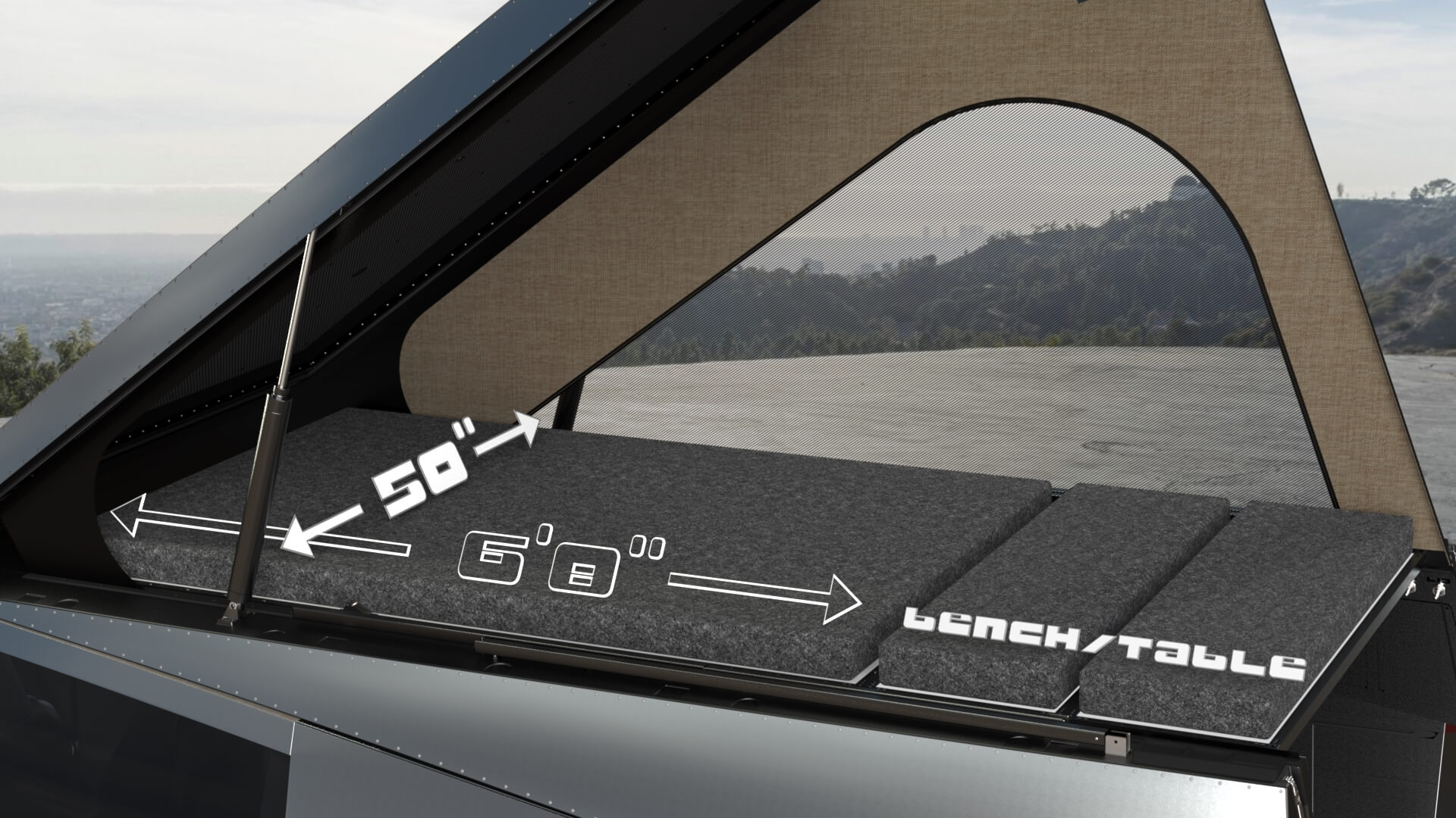 This $24,000 Space Camper For The Tesla Cybertruck Looks Pretty Impressive