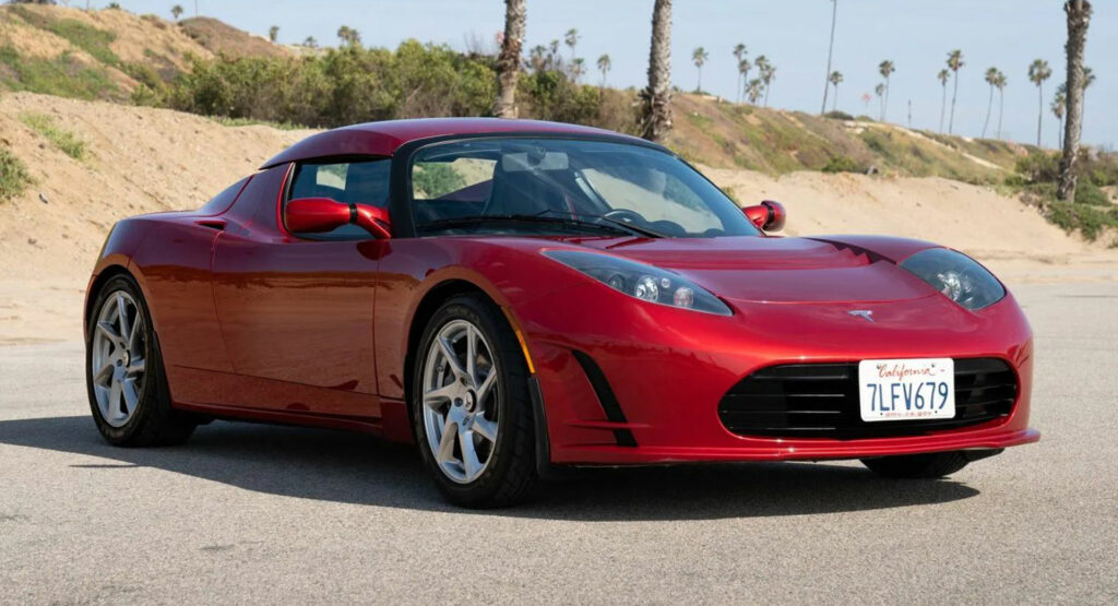  The Original Tesla Roadster May Be Old But It Isn’t Cheap