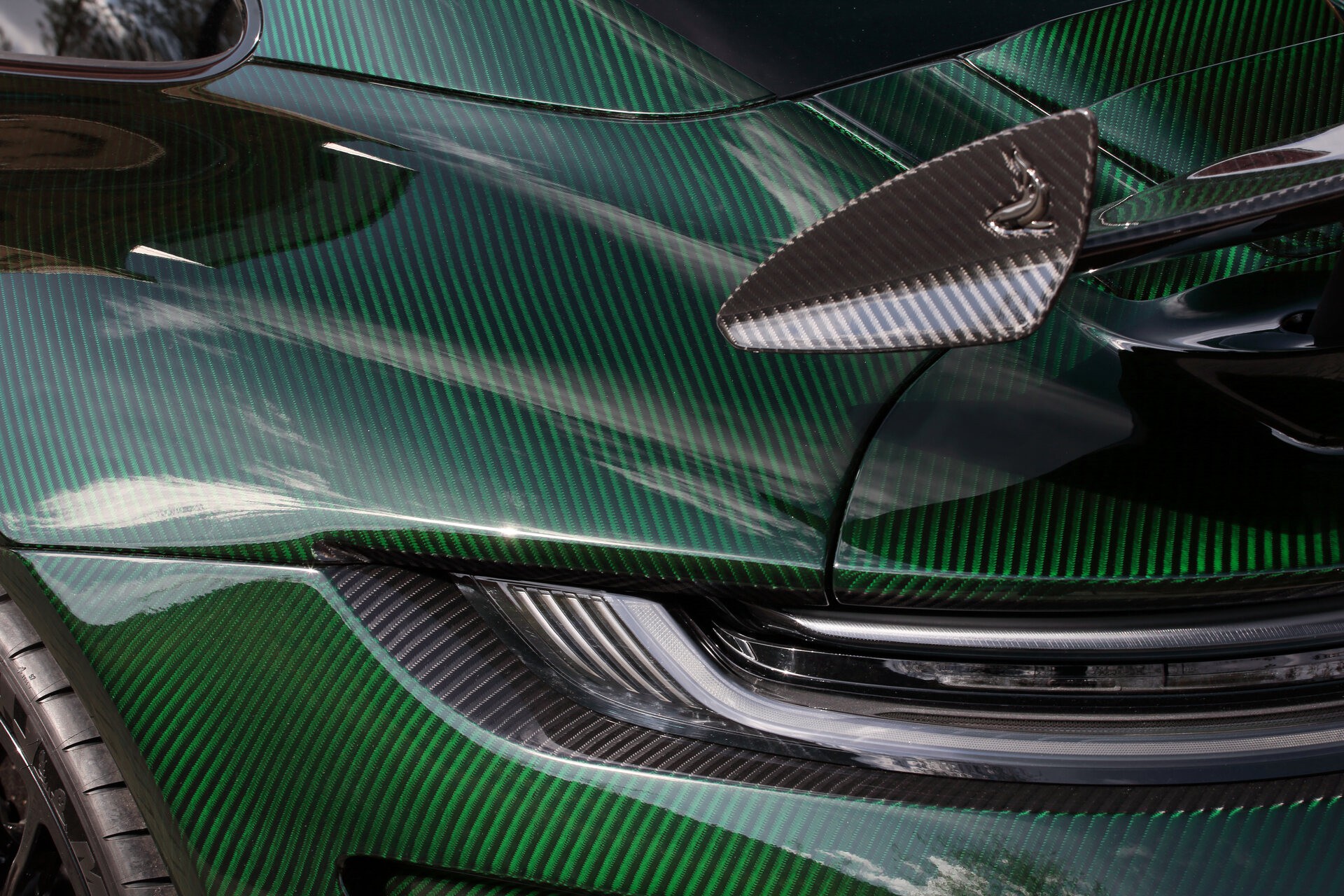 This Porsche 911 Turbo S From TopCar Is Wearing Nothing But Green Carbon Fiber