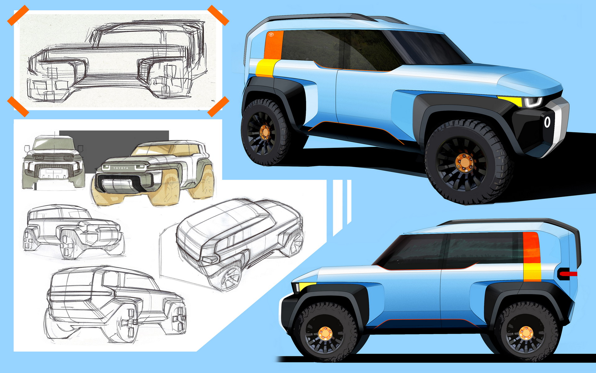 Toyota Shows Us More Of The Fantastic Compact Cruiser EV Concept